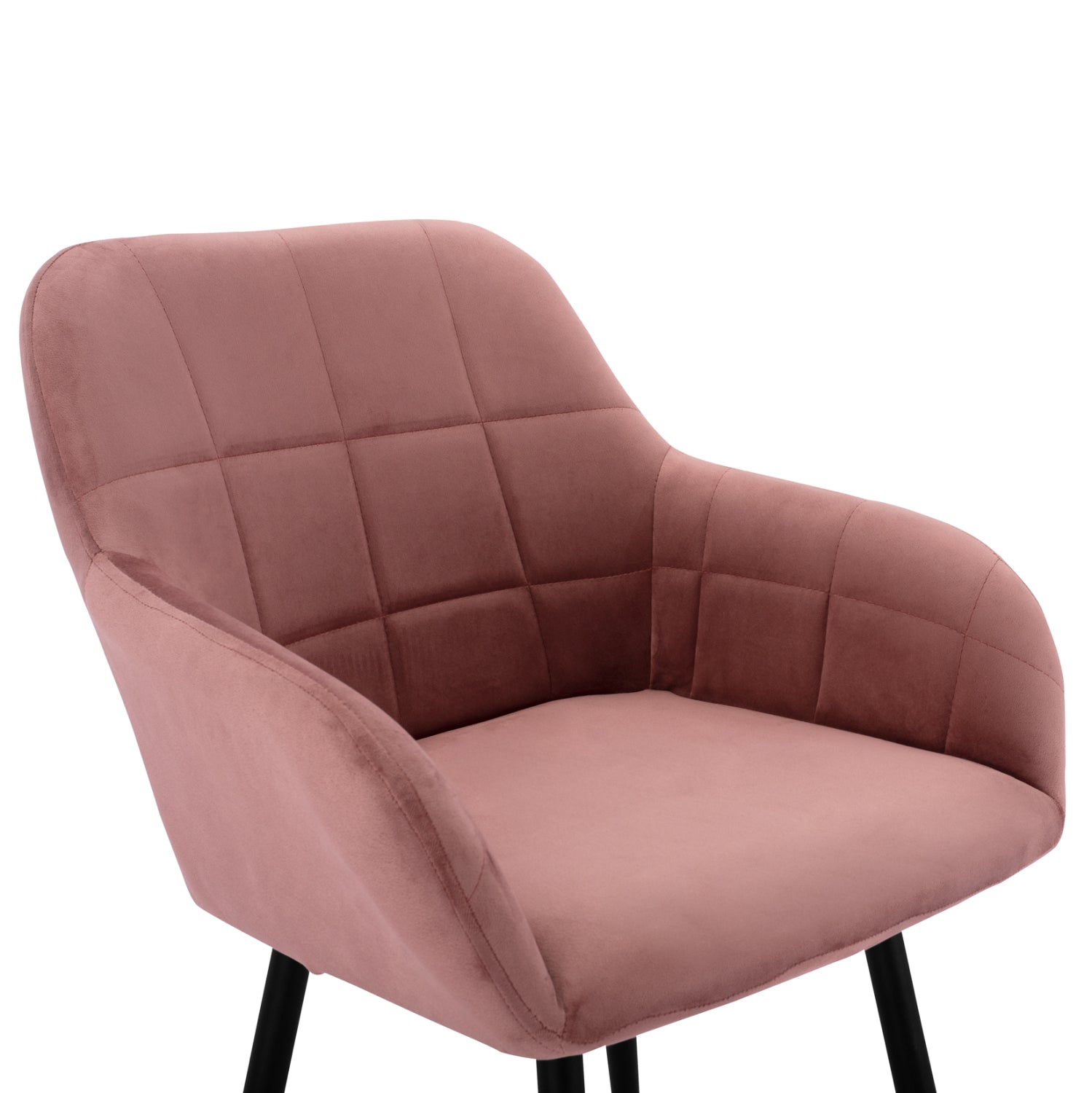 Кресло CHLOE кадифе цвят гнила ябълка