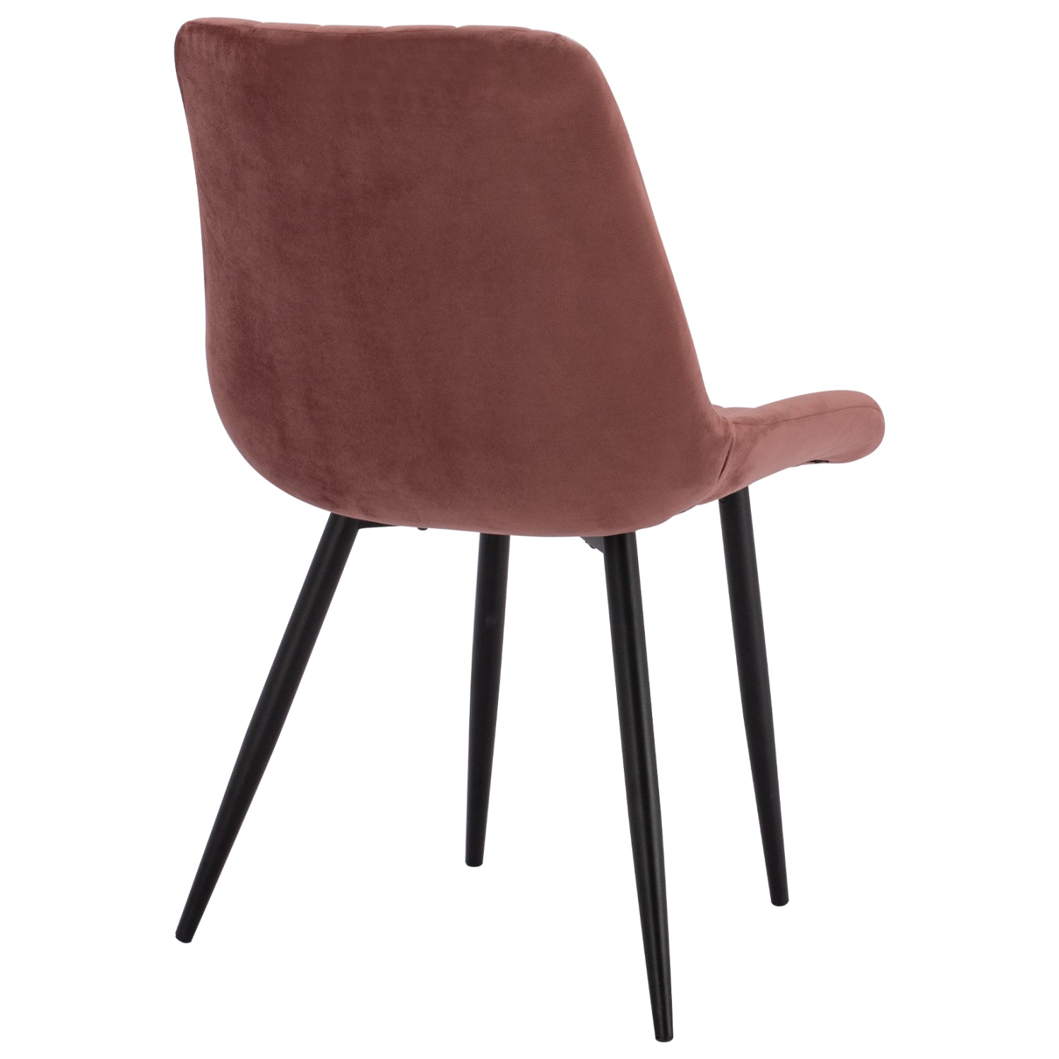 Стол Чейз кадифе розов цвят