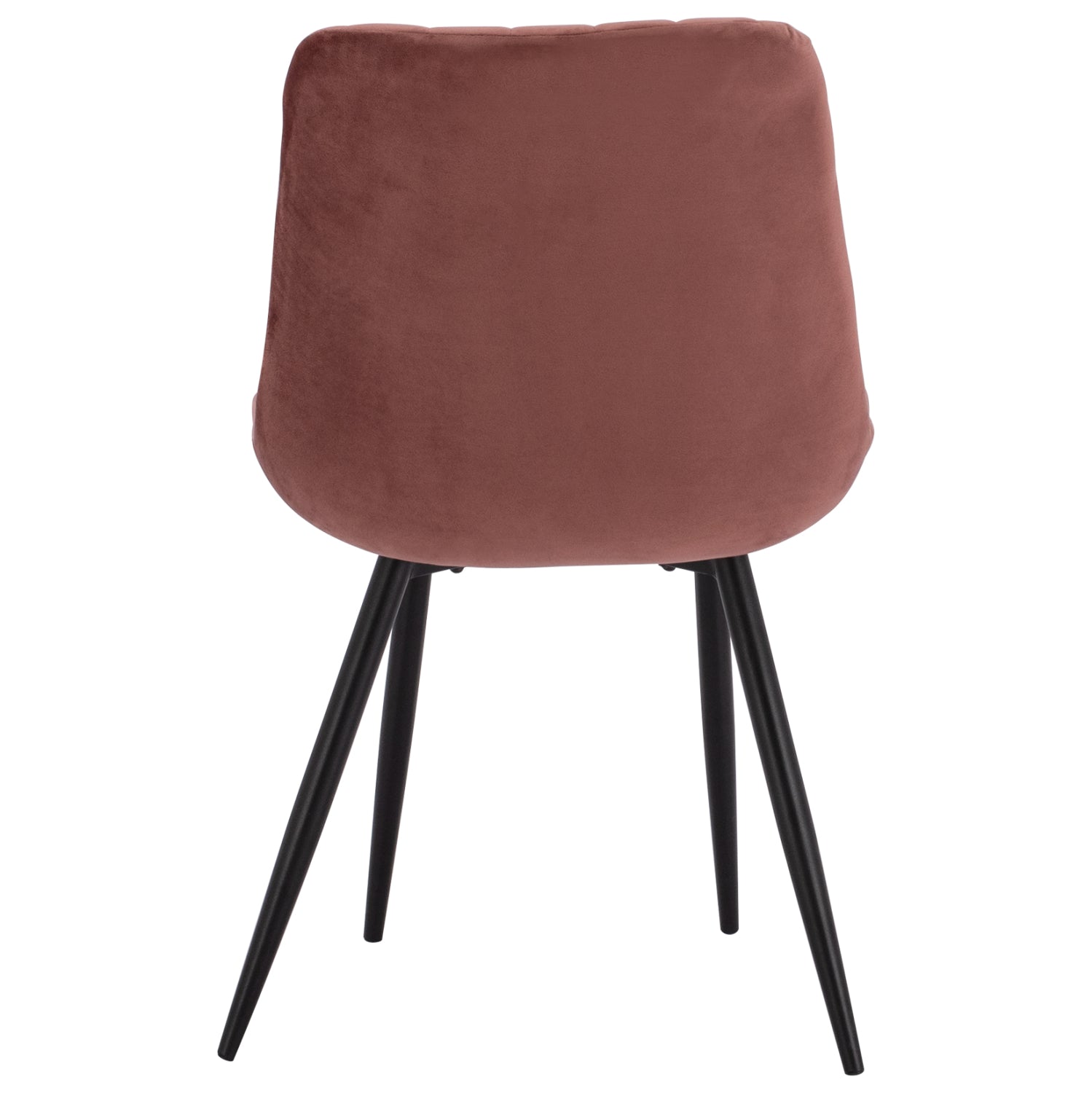 Стол Чейз кадифе розов цвят