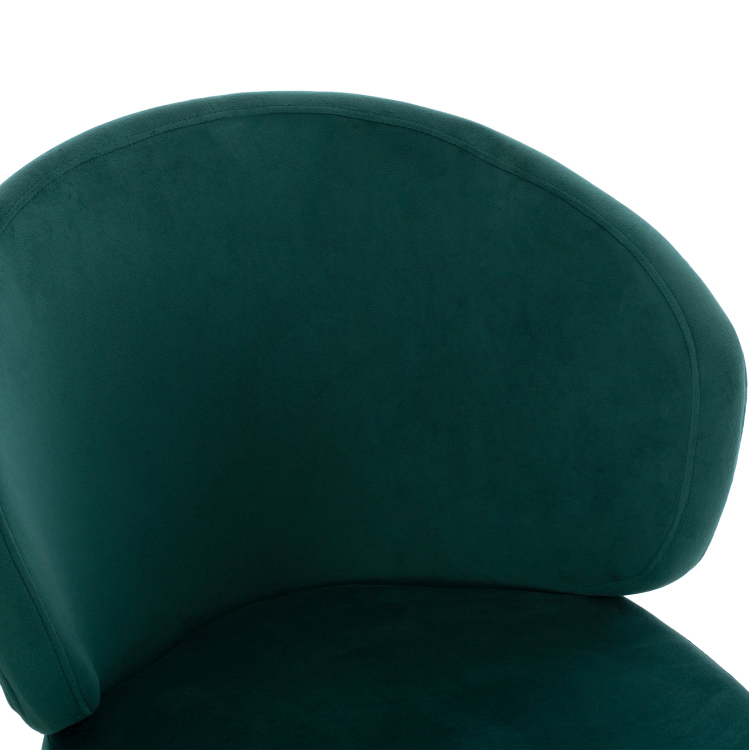 Кресло Джия зелен цвят с черни крака 60x60x85