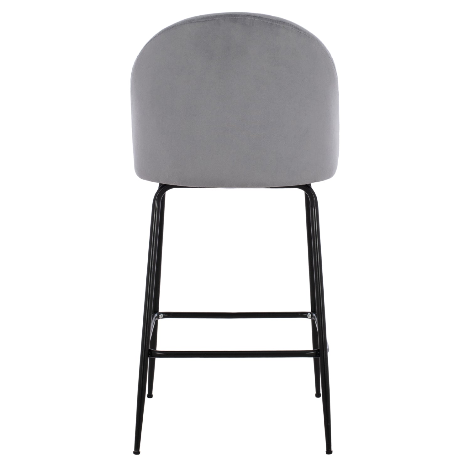 Бар стол Мелани сив цвят 45x53x98 см.