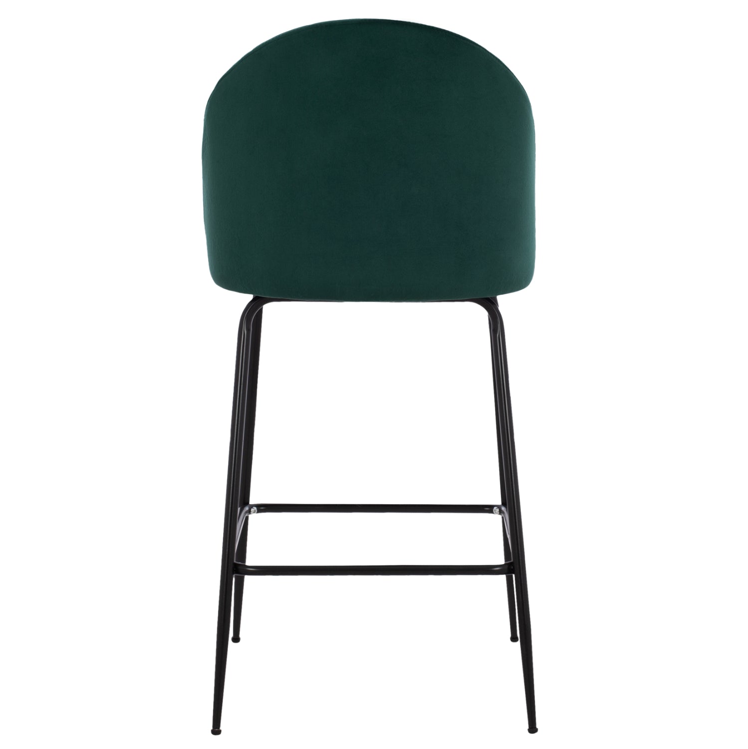 Бар стол Мелани зелен цвят 45x53x98см