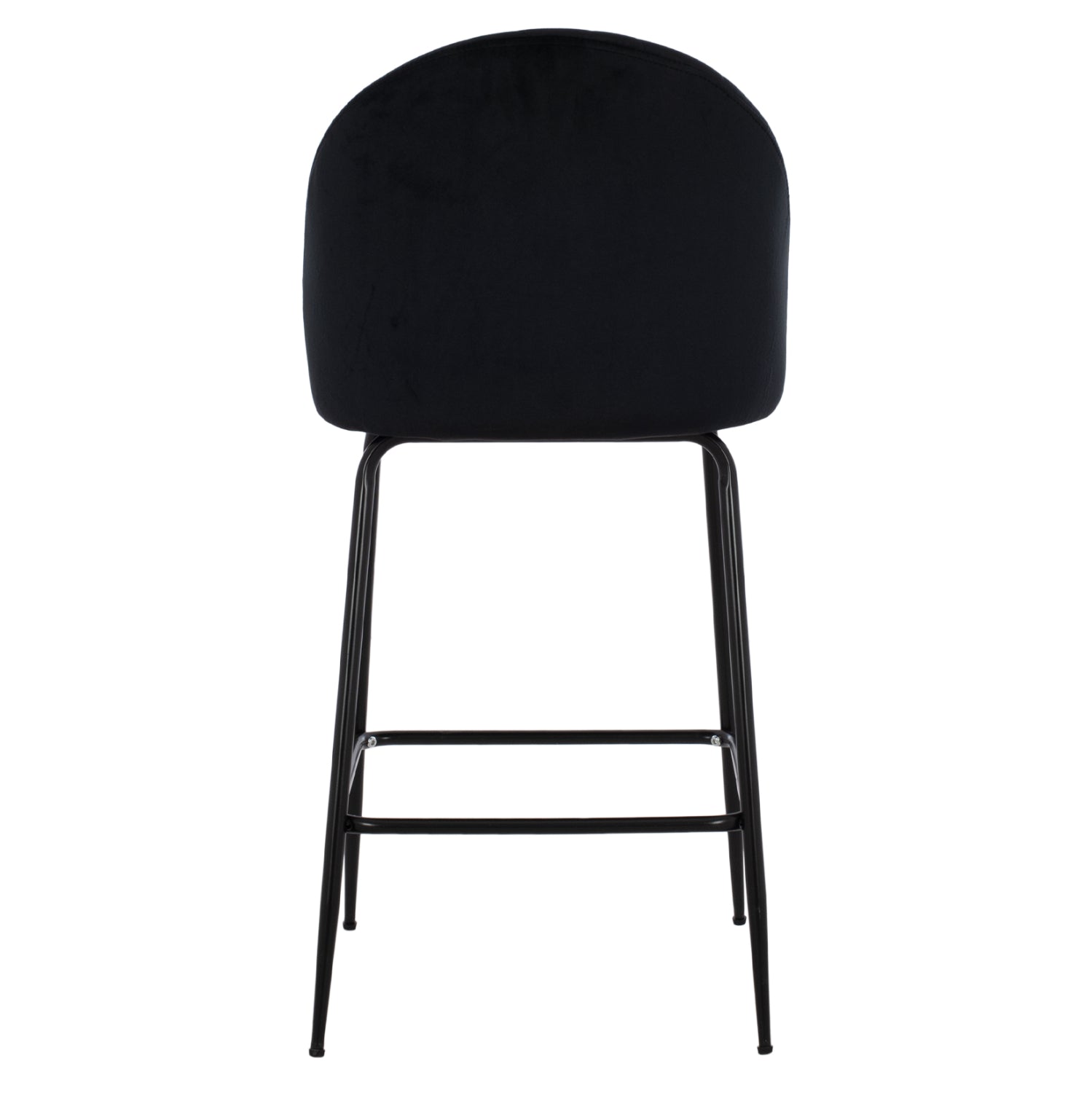 Бар стол Мелани черен цвят 45x53x98см