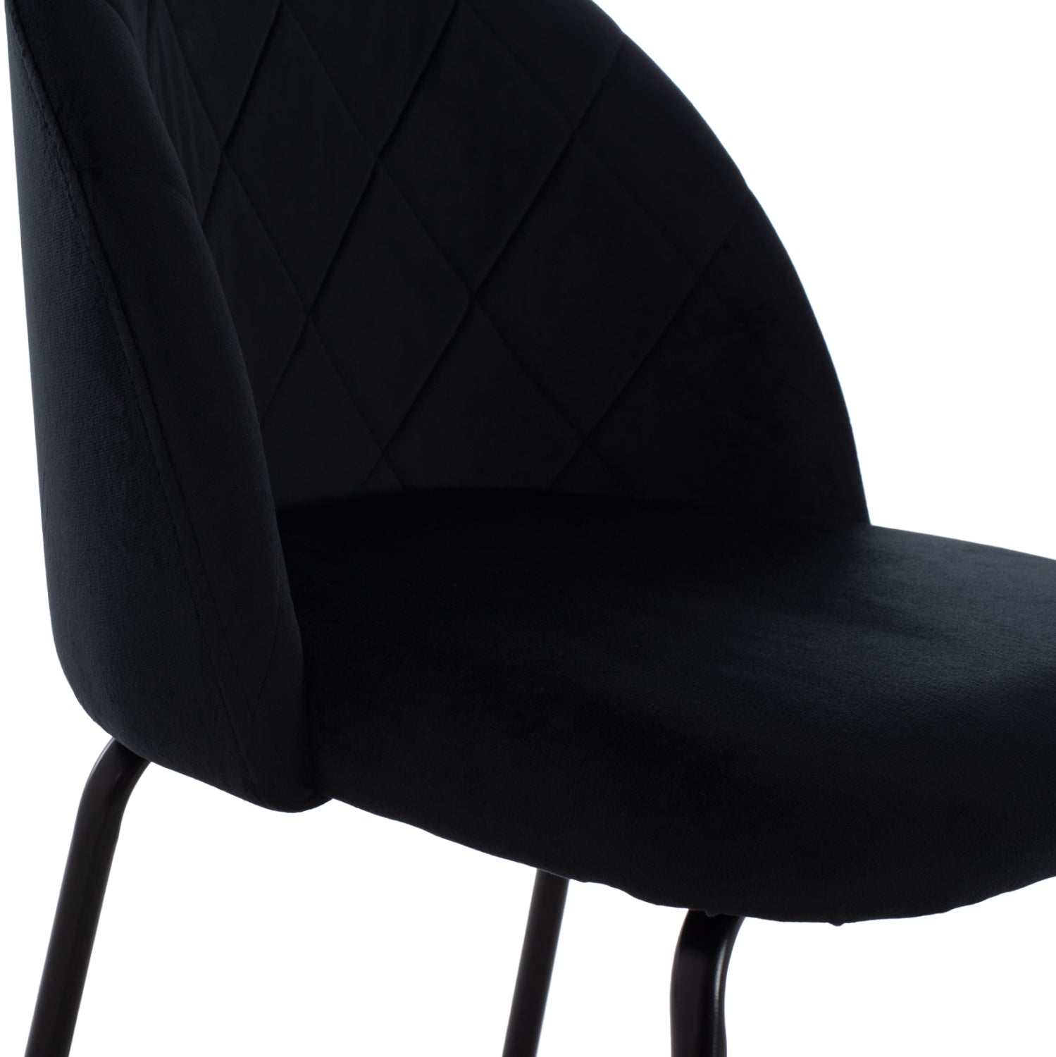 Бар стол Мелани черен цвят 45x53x98см