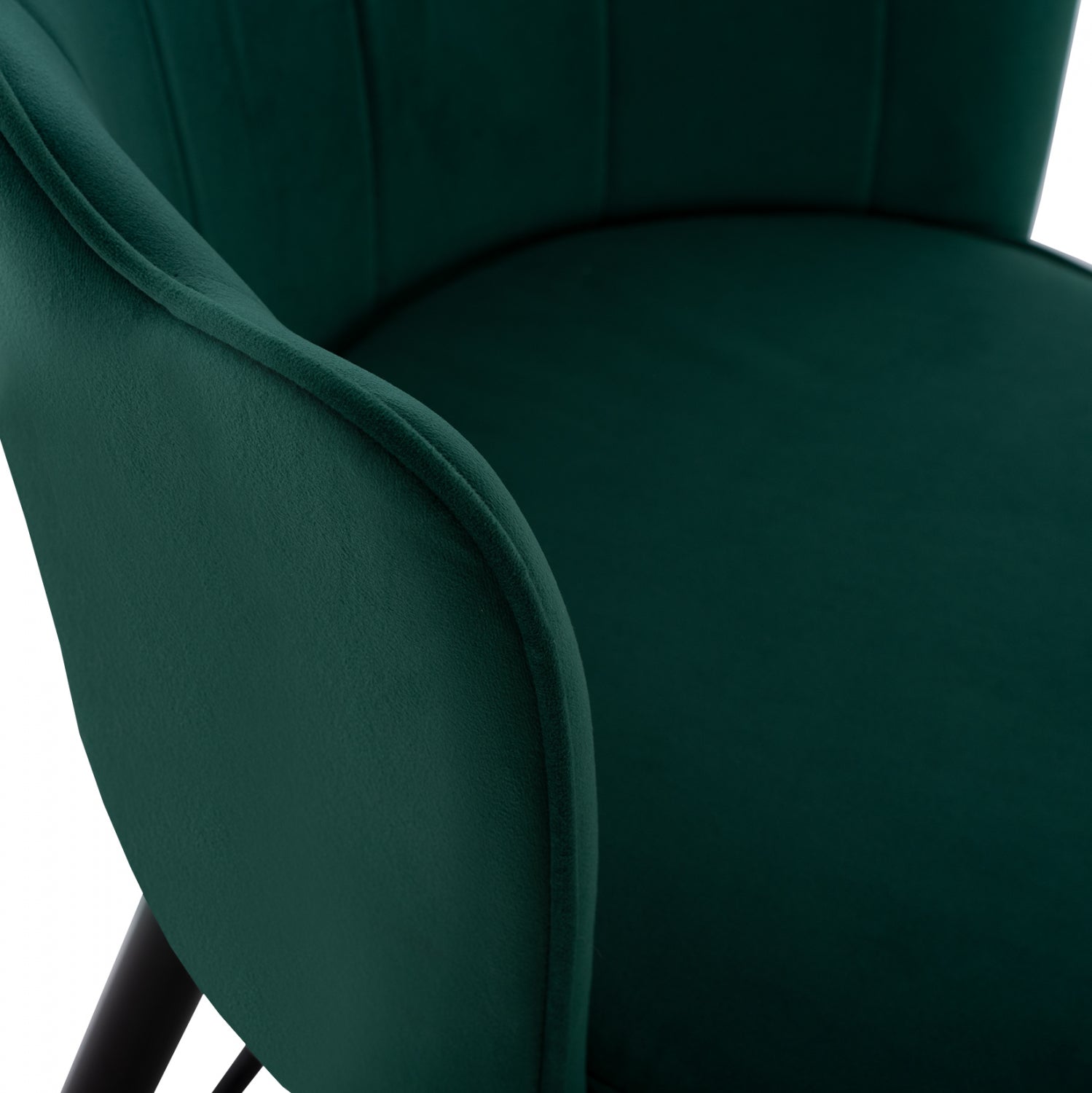 Бар стол VESNA средна височина-зелено кадифе 50x50x90