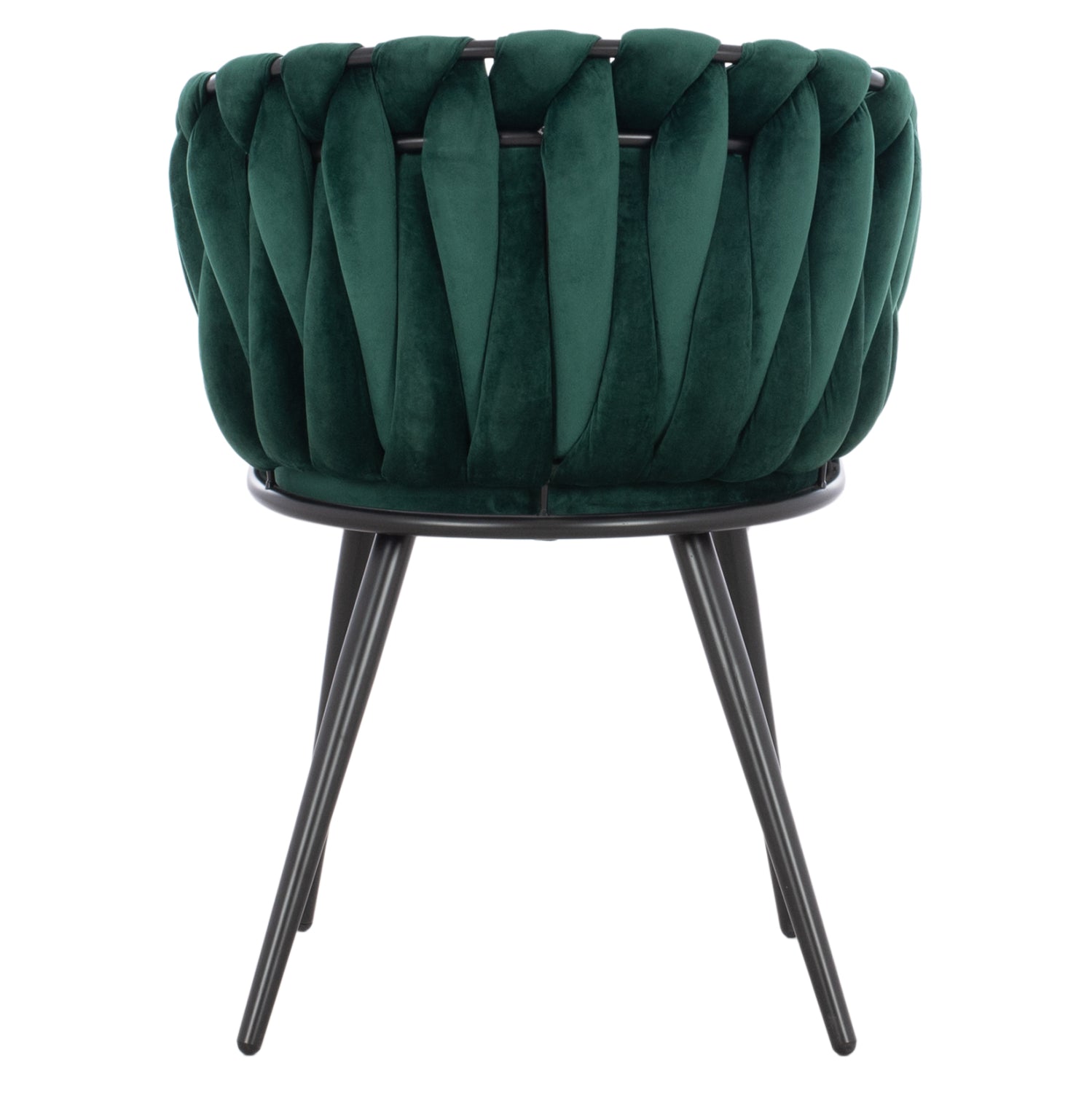 Кресло Луанда зелен цвят 62x54x79см