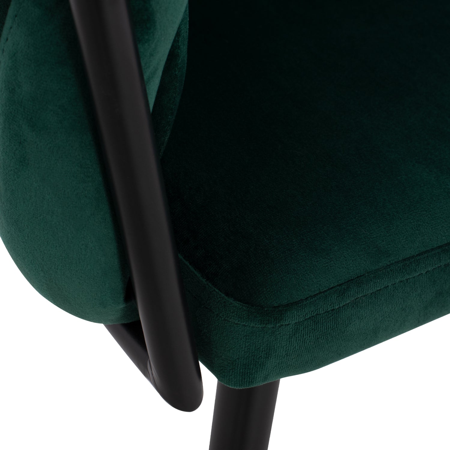 Кресло Луанда зелен цвят 62x54x79см