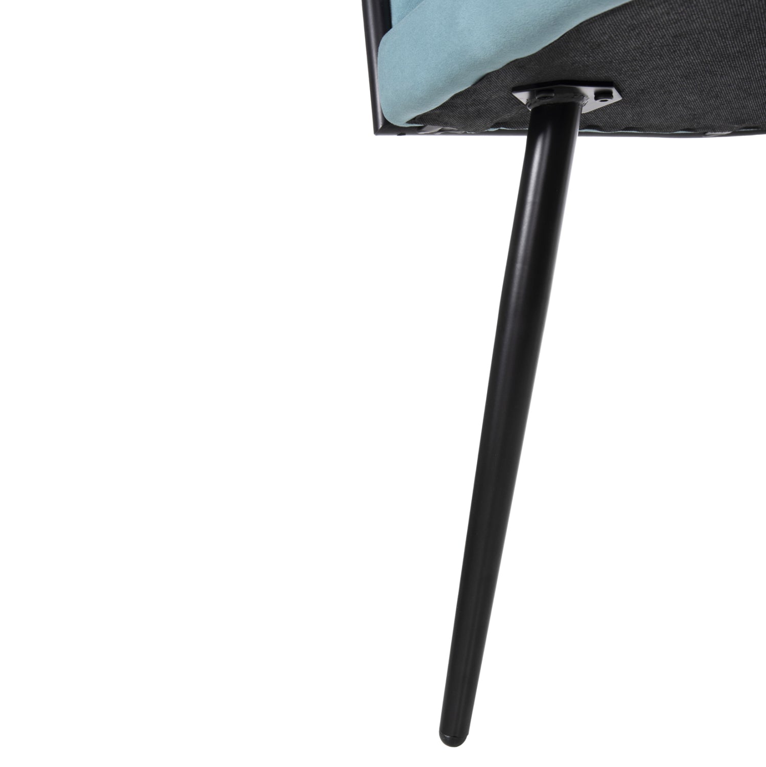 Кресло Луанда цвят тюркоаз 62x54x79см