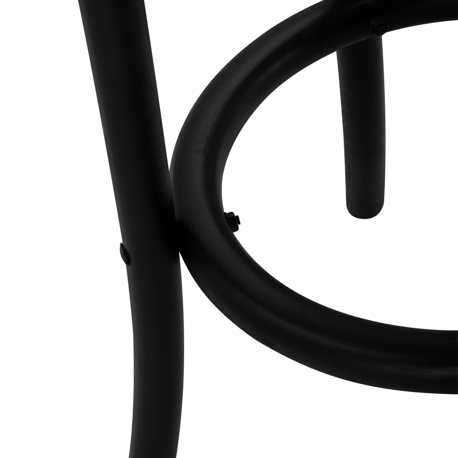 Бар стол традиционал черно-бежов цвят Φ36Χ70