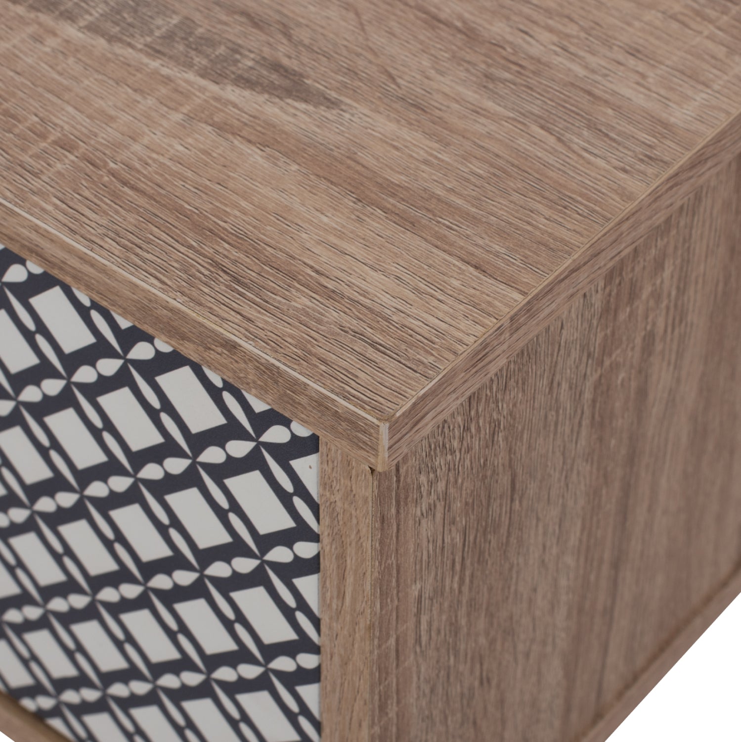 Тв шкаф HATTIE цвят натурал 150x40x40