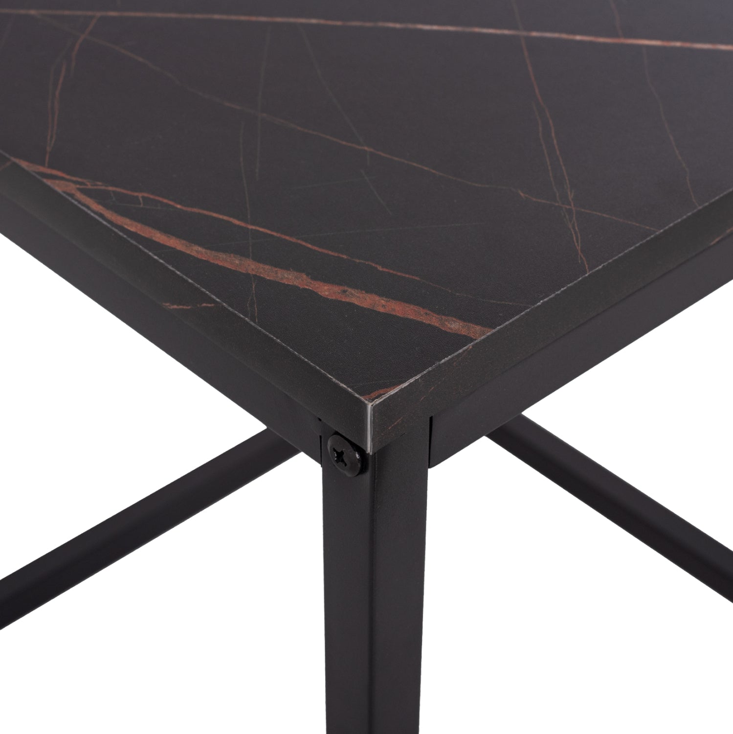 Помощни маси GRELAY черен цвят 45X45X50см. и 37X37X43 см