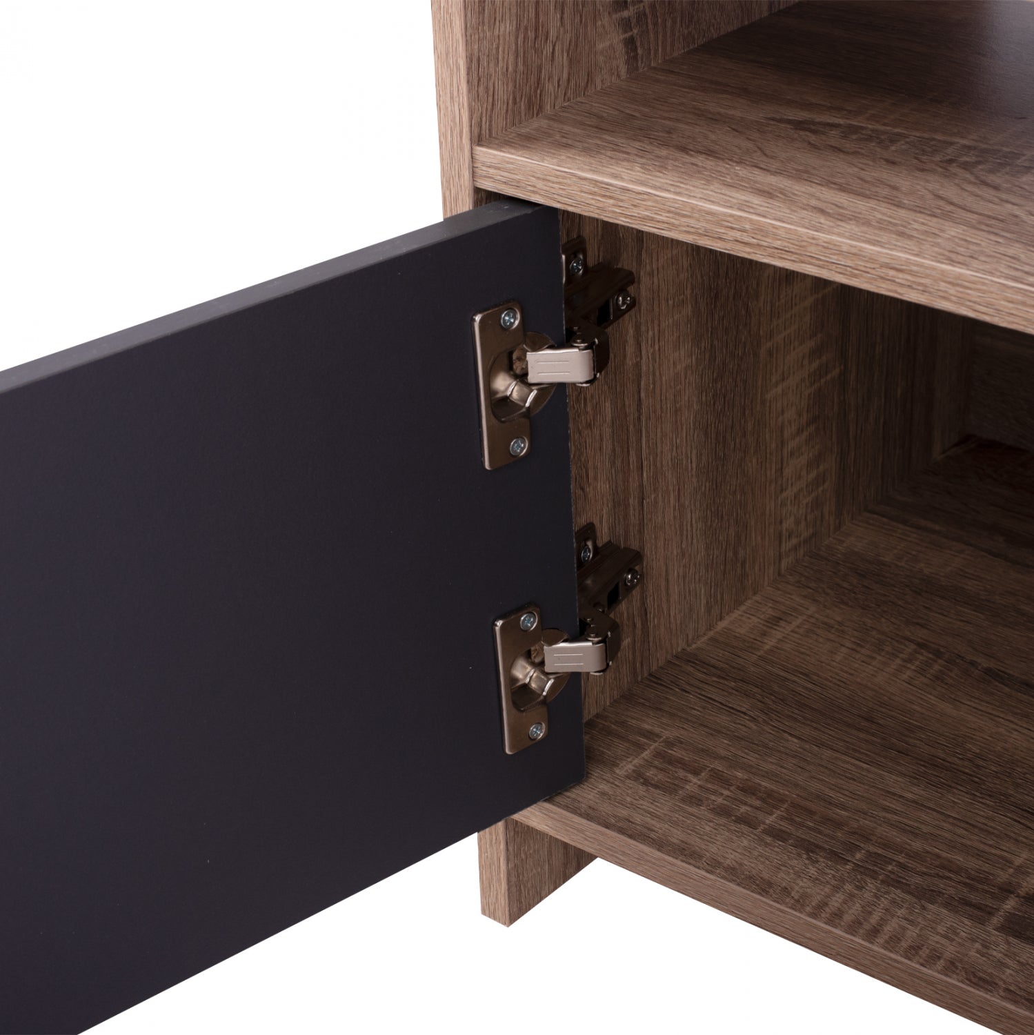 Тв шкаф SCOTT цвят сонама-сив 128x39x46см