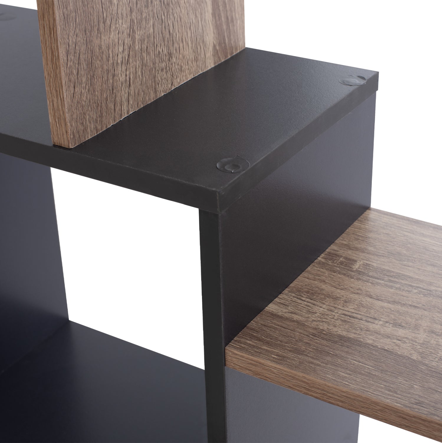 Библиотека BRODY цвят сонама-сив 80x23x141см