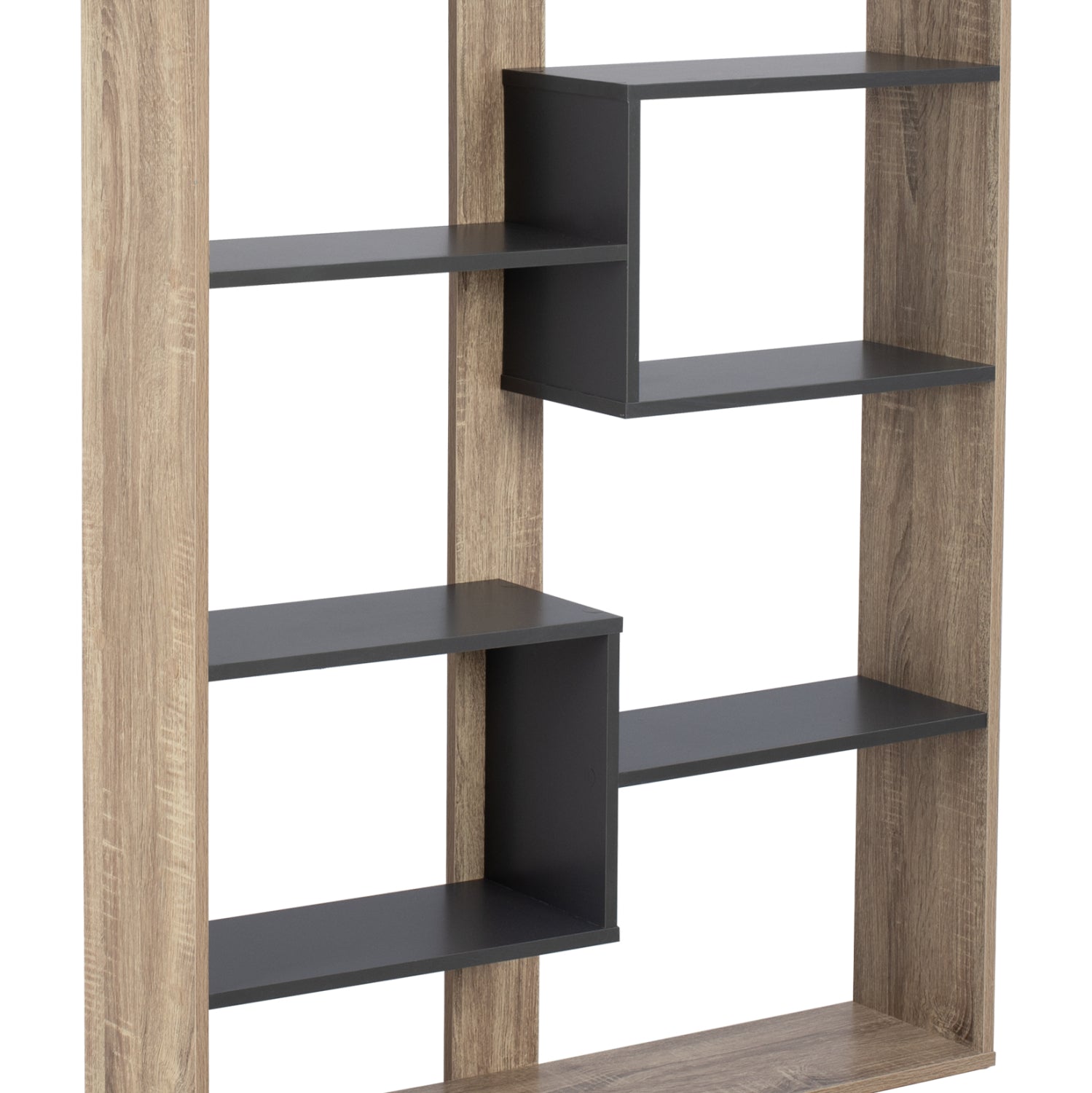 Библиотека MARCELINE цвят сонама-сив 100Χ21Χ124,5