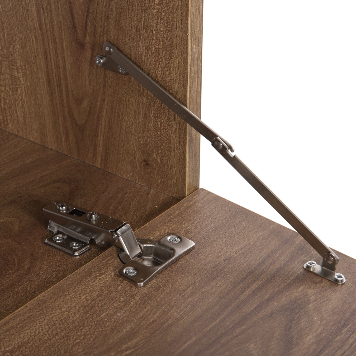 Тв шкаф KIMIA цвят натурал-бял 180x35x48.5см