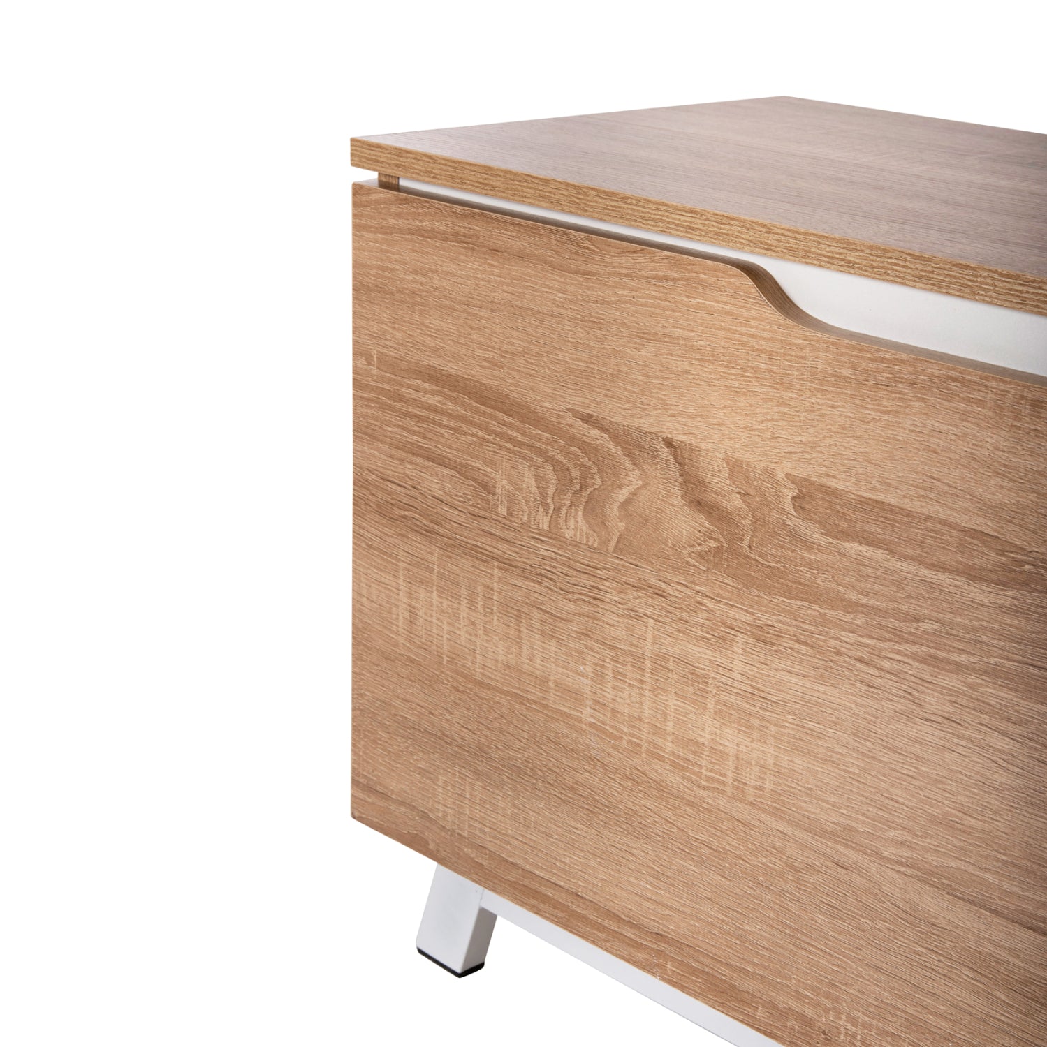 ТВ шкаф KIMIA меламин сонома/бял 180Х35Х48.5см.