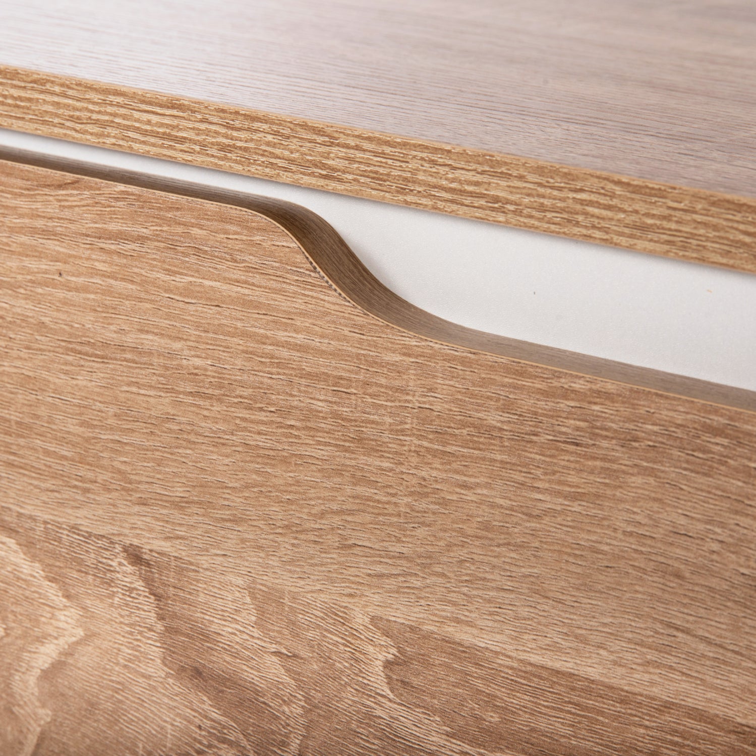 ТВ шкаф KIMIA меламин сонома/бял 180Х35Х48.5см.