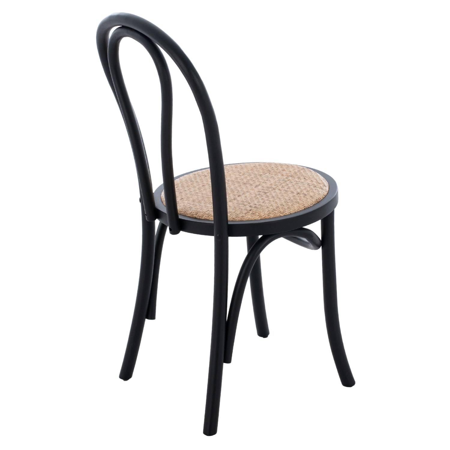 Стол Монреал черен цвят 40x40x87