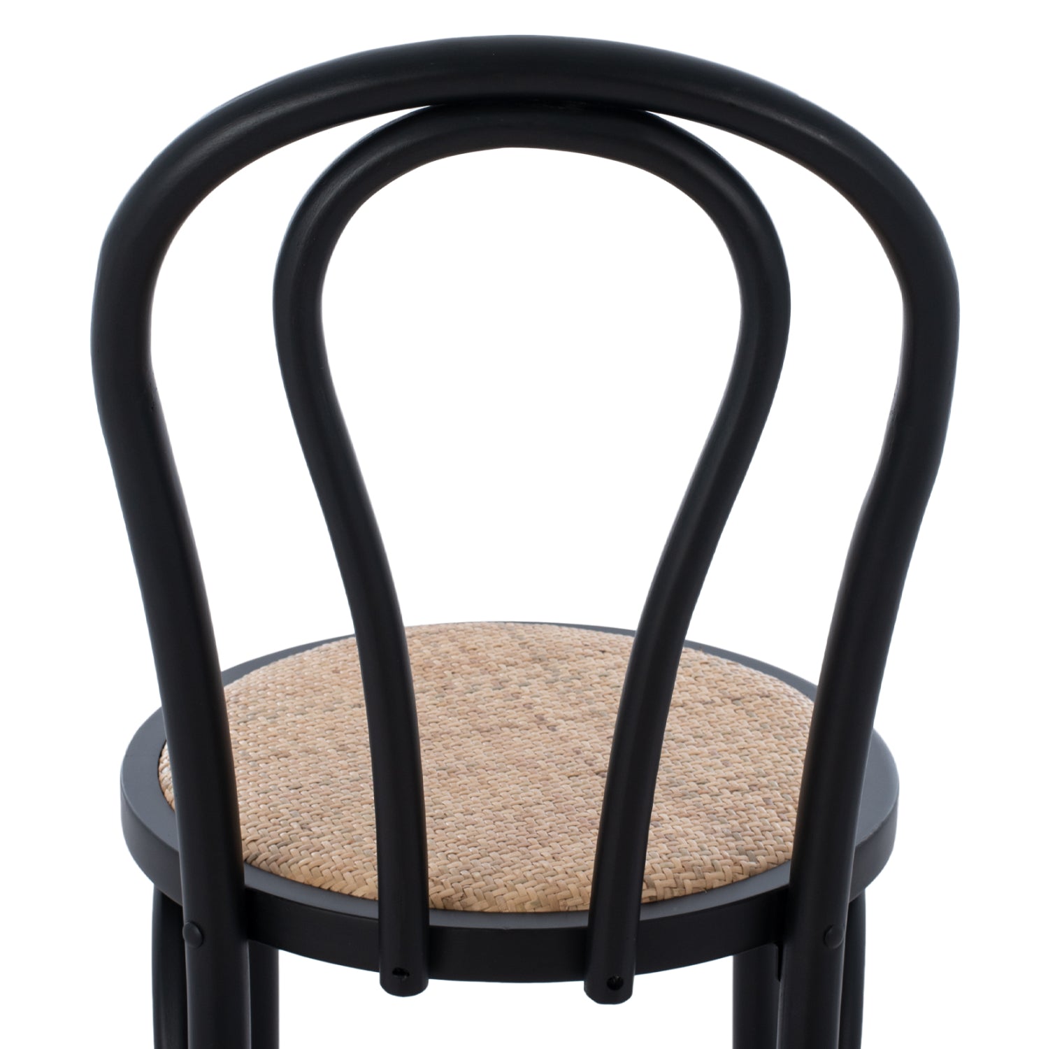 Стол Монреал черен цвят 40x40x87