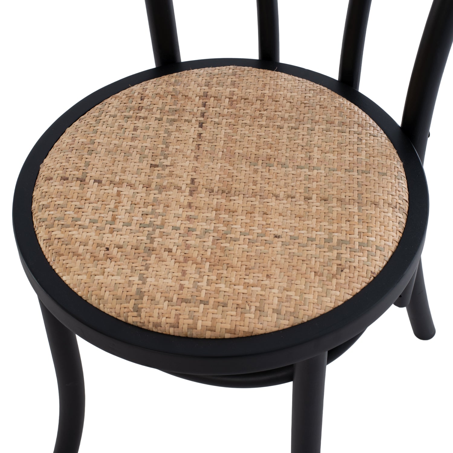 Стол Монреал черен цвят 40x40x87