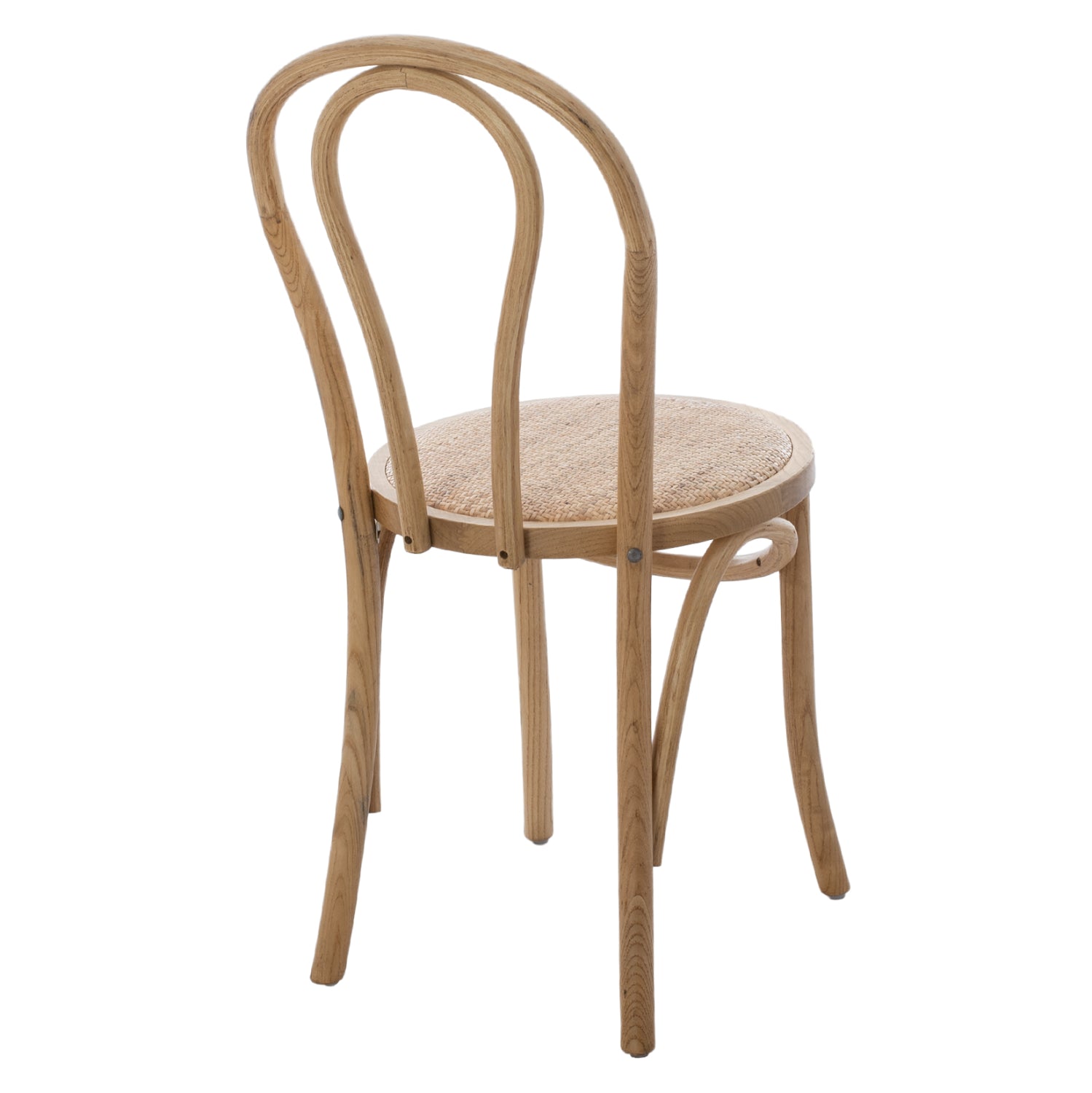 Дървен стол Монреал, виенски тип, изработен от бук в тъмен меден цвят