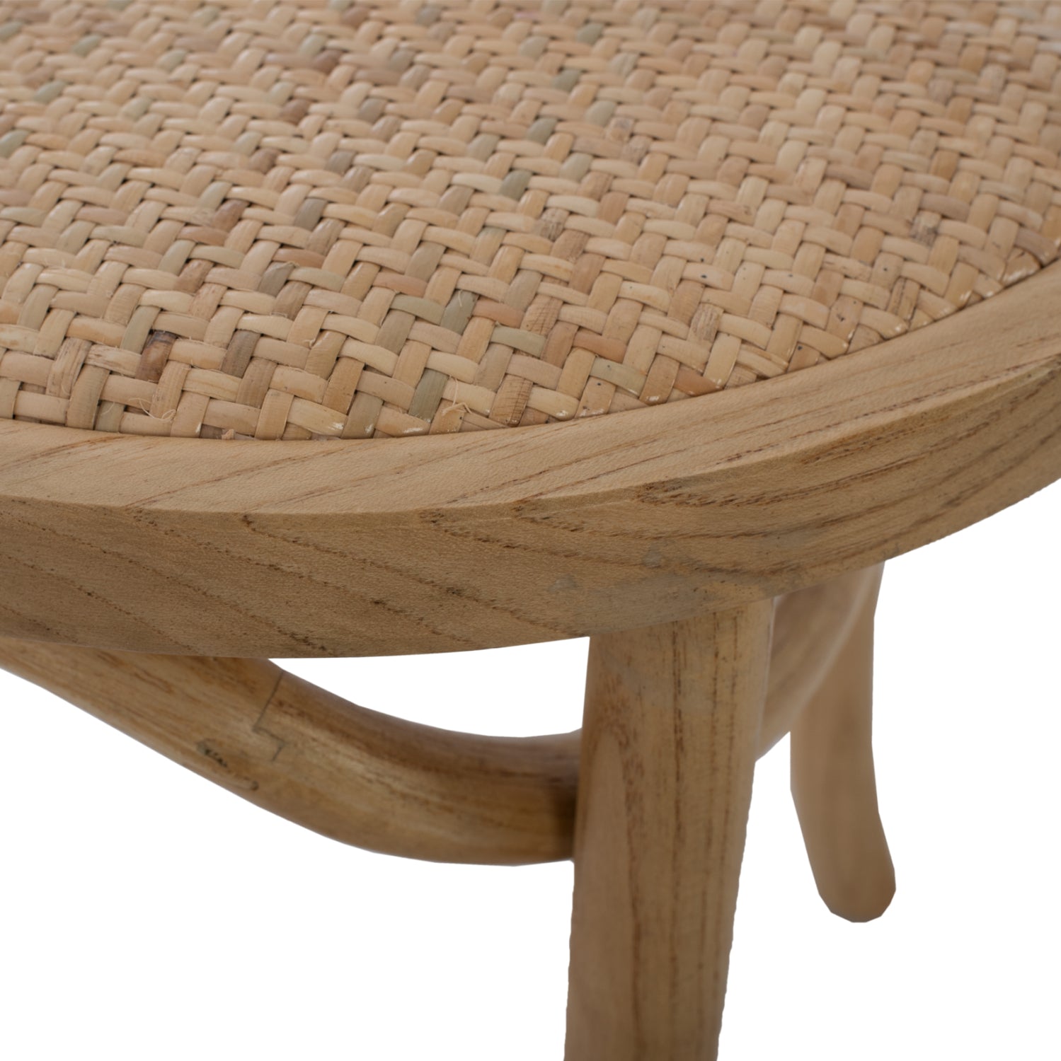 Дървен стол Монреал, виенски тип, изработен от бук в тъмен меден цвят