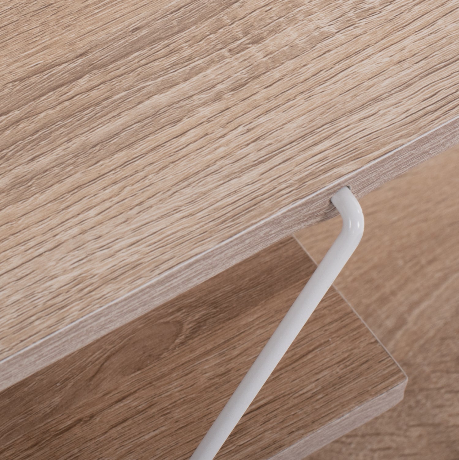 Тв шкаф TARS цвят сонома-бял 120x32x33