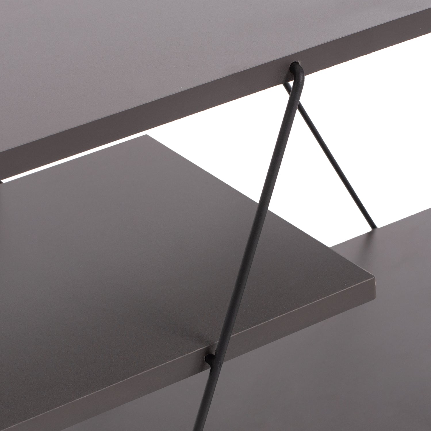 Тв шкаф TARS тъмно сив цвят 120x32x33.2