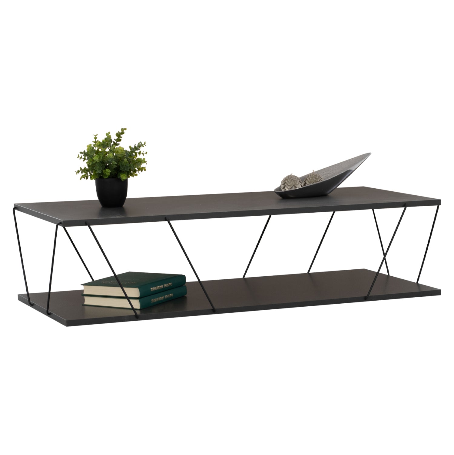 Холна маса Тарс черен цвят  120X50X30см