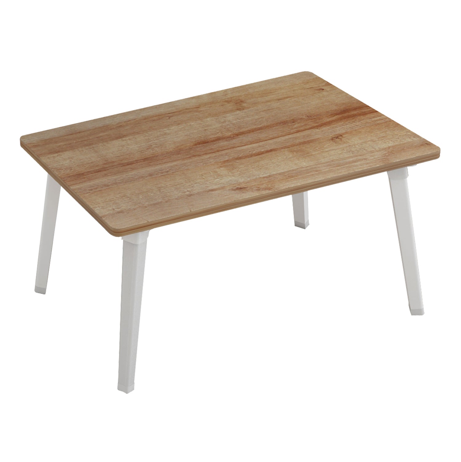 Сгъваема масичка BRITTA цвят бял-орех 60x34x29 см.