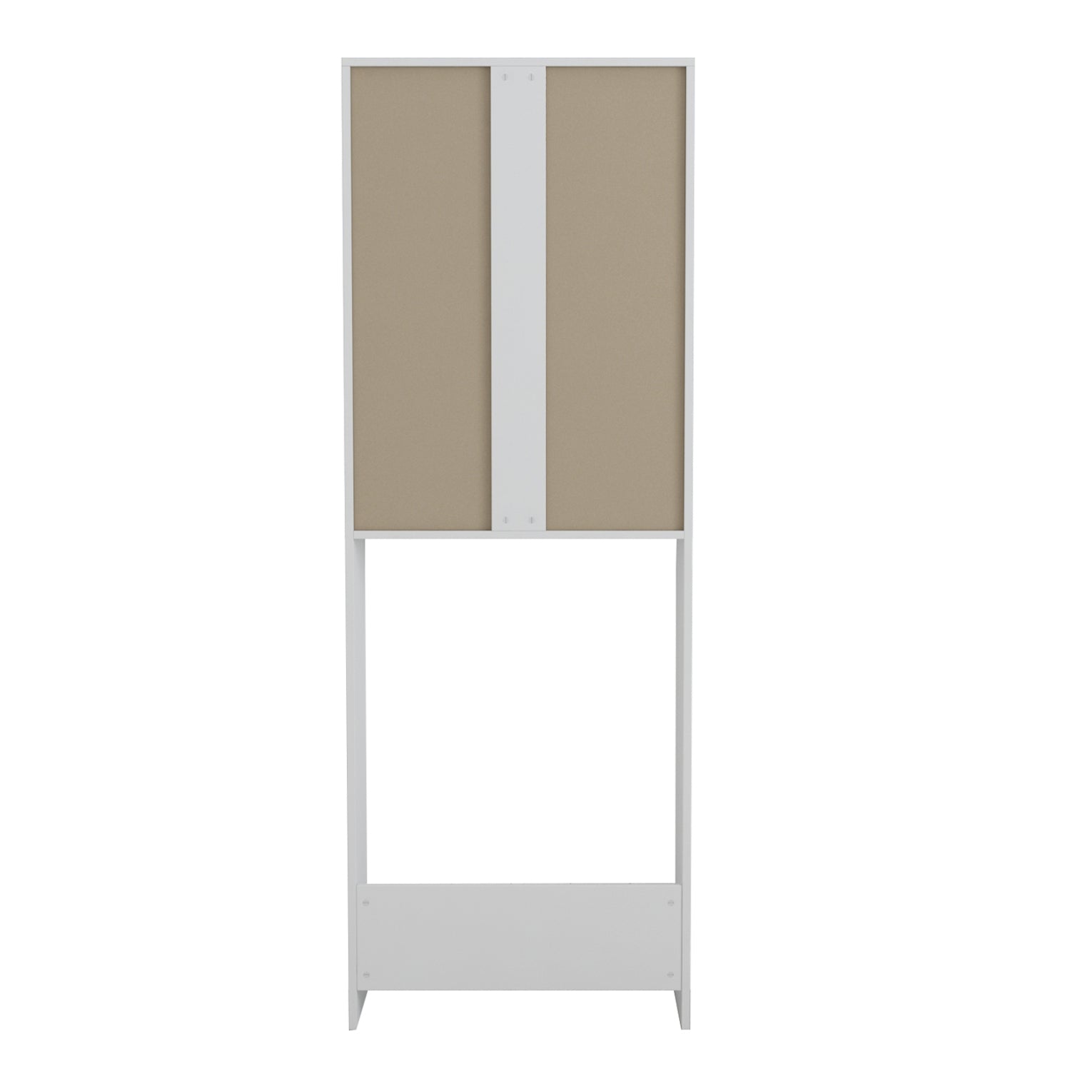 Шкаф за пералня TERRY бял цвят 64x27x180 см