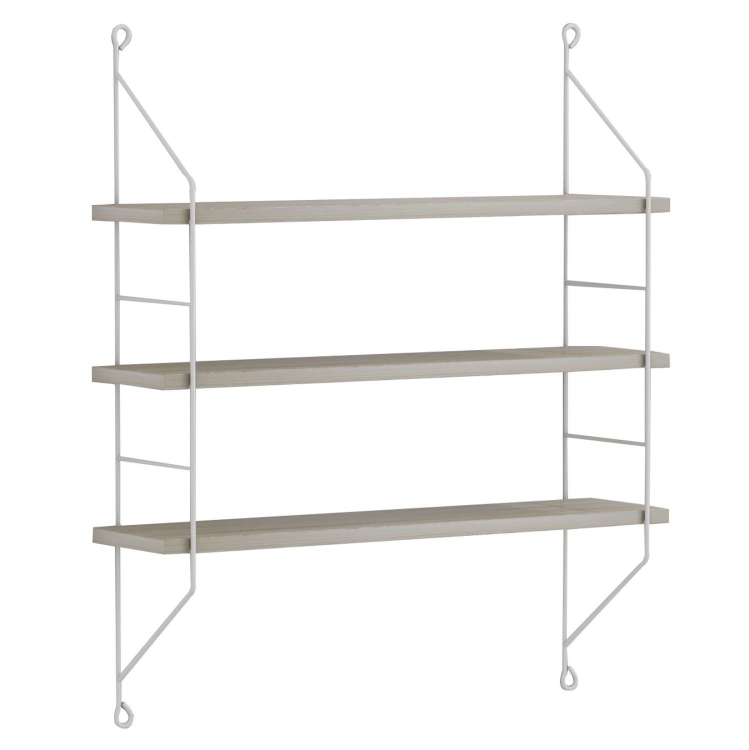 Стенен рафт ACHALA сонома цвят 60x15x68см