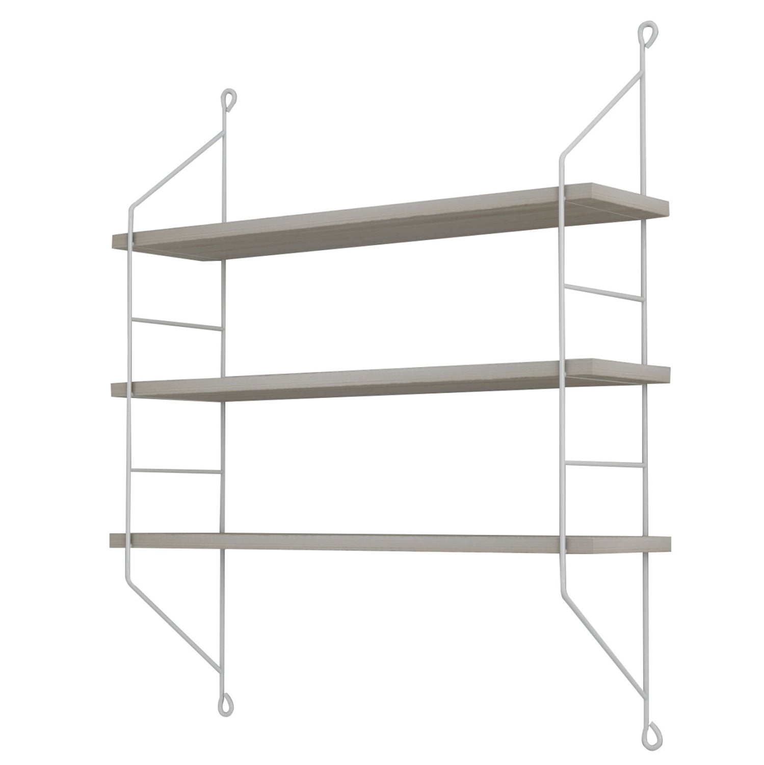 Стенен рафт ACHALA сонома цвят 60x15x68см