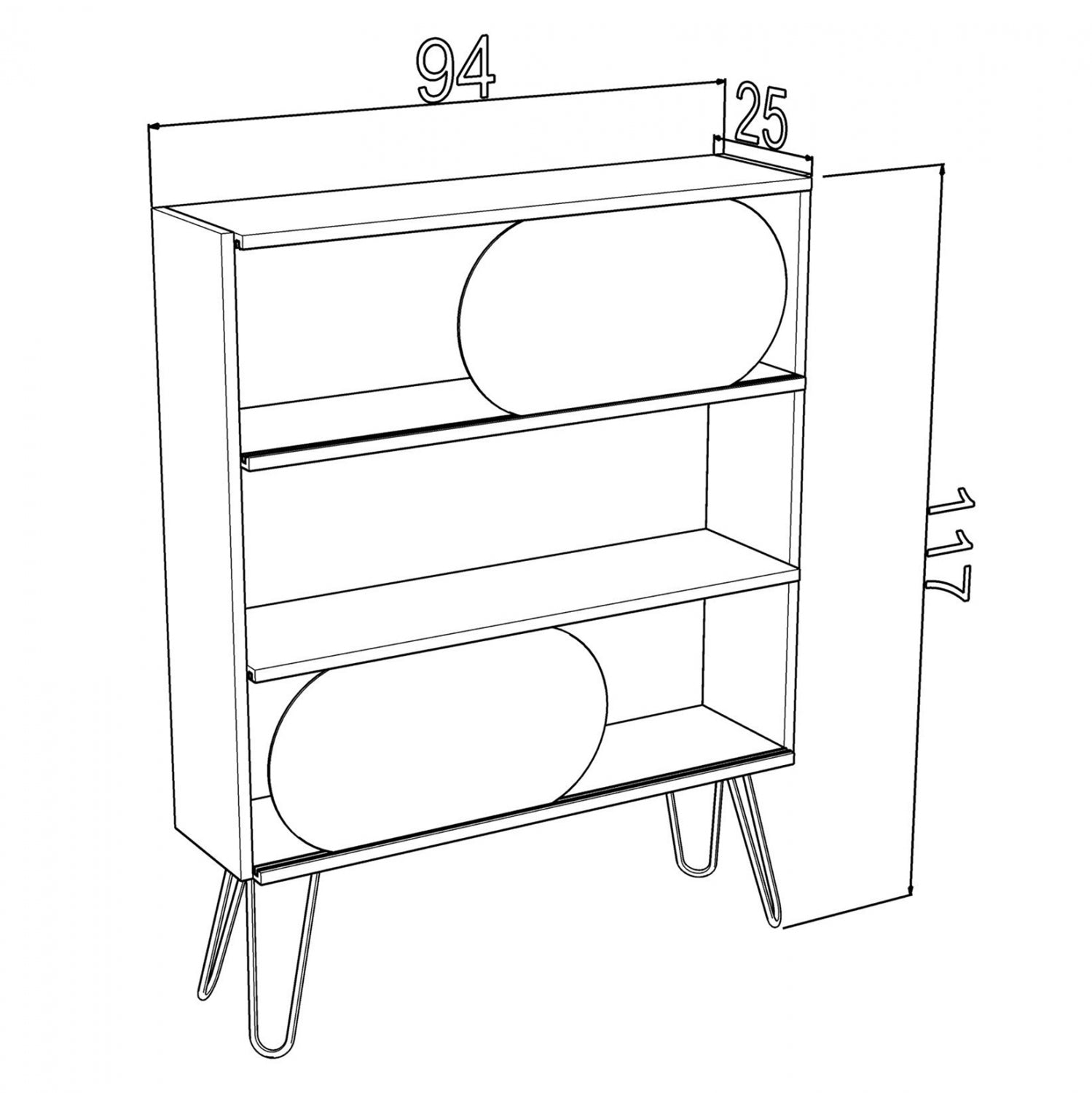 Етажерка дианецвят сонама