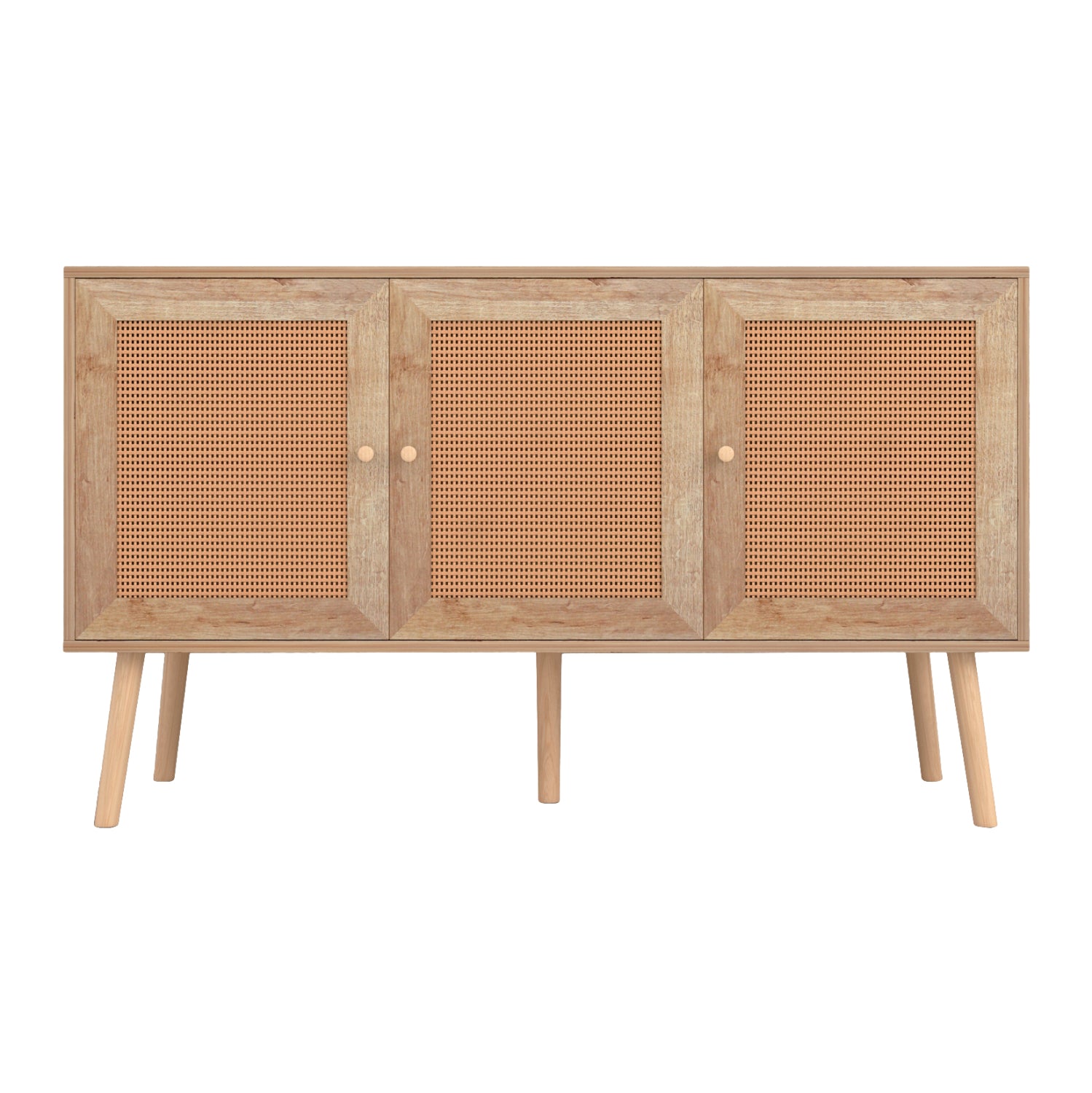 Бюфет COLM- цвят натурал 120χ39χ70см