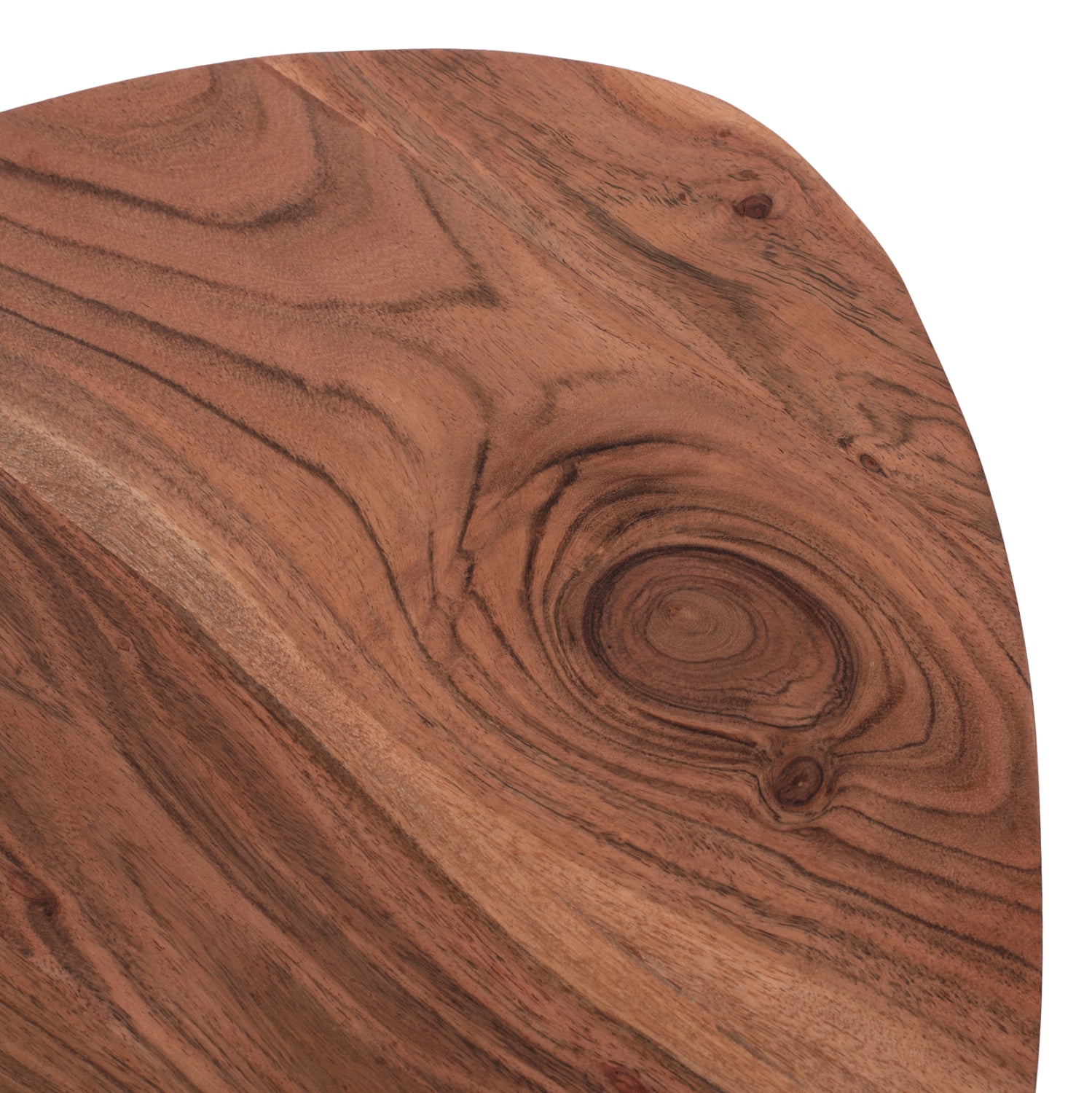 Комплект маси EMILIANO масивна акация с черни крака 69.5x67x46