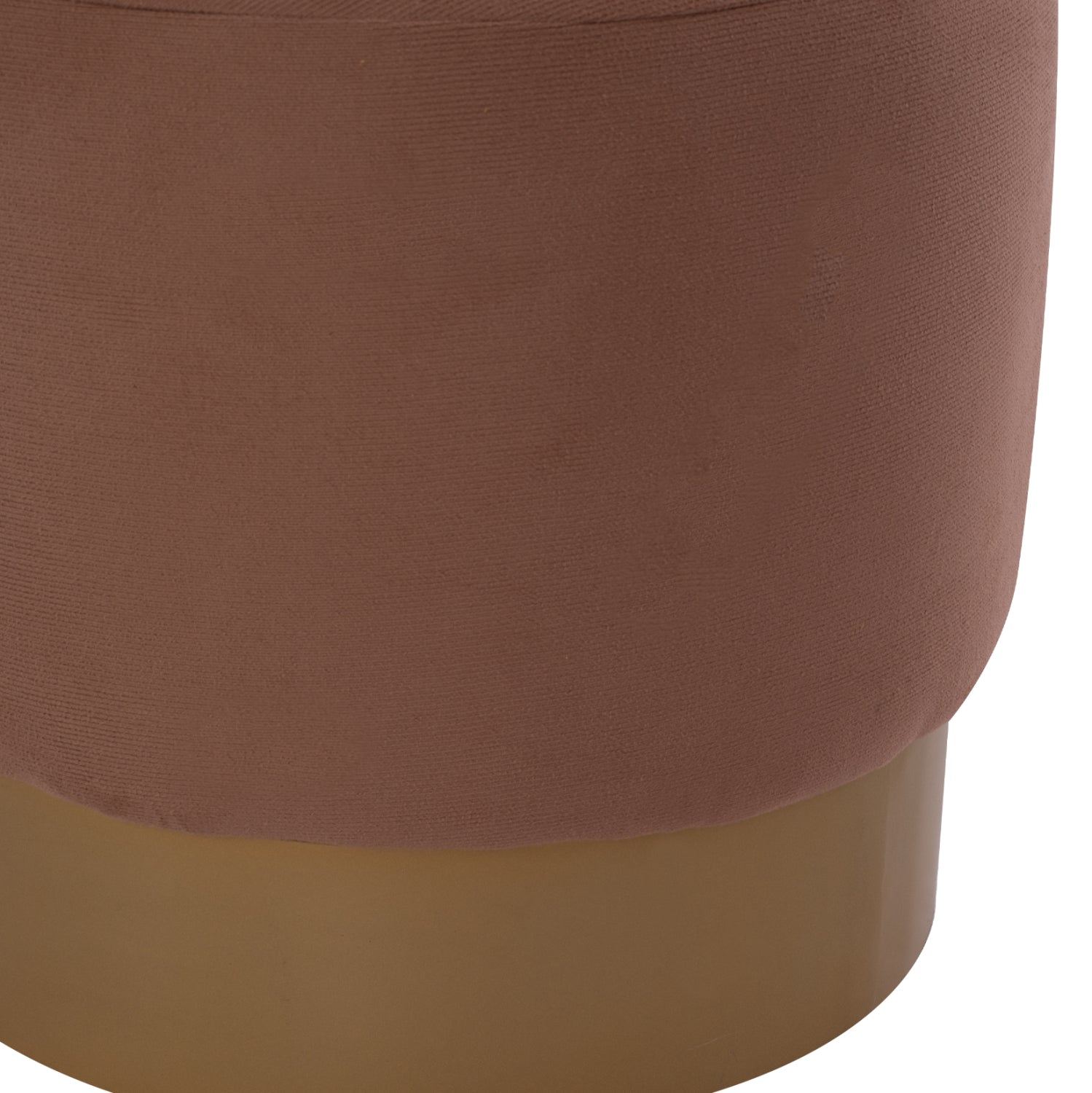Табуретка Винди кафяв цвят Φ40x35