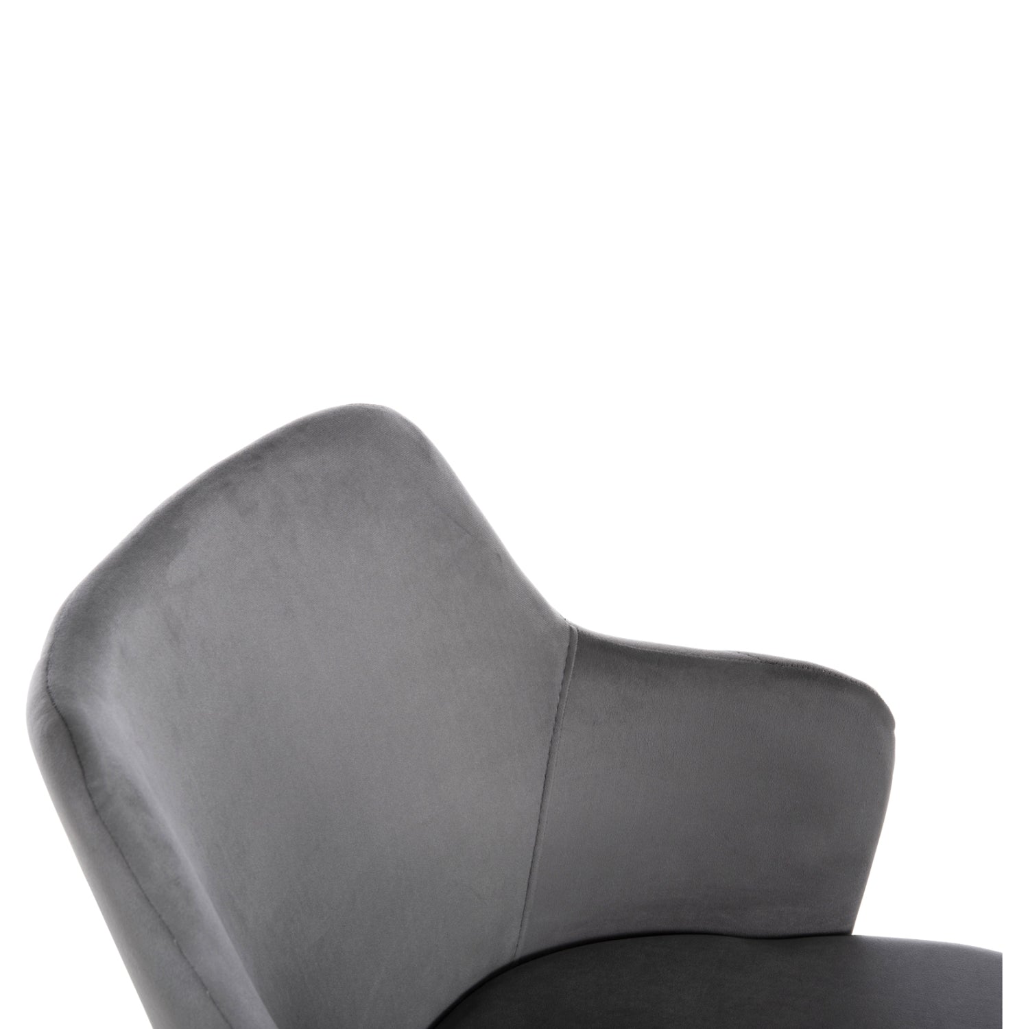 Кресло Триана цвят сив-златист