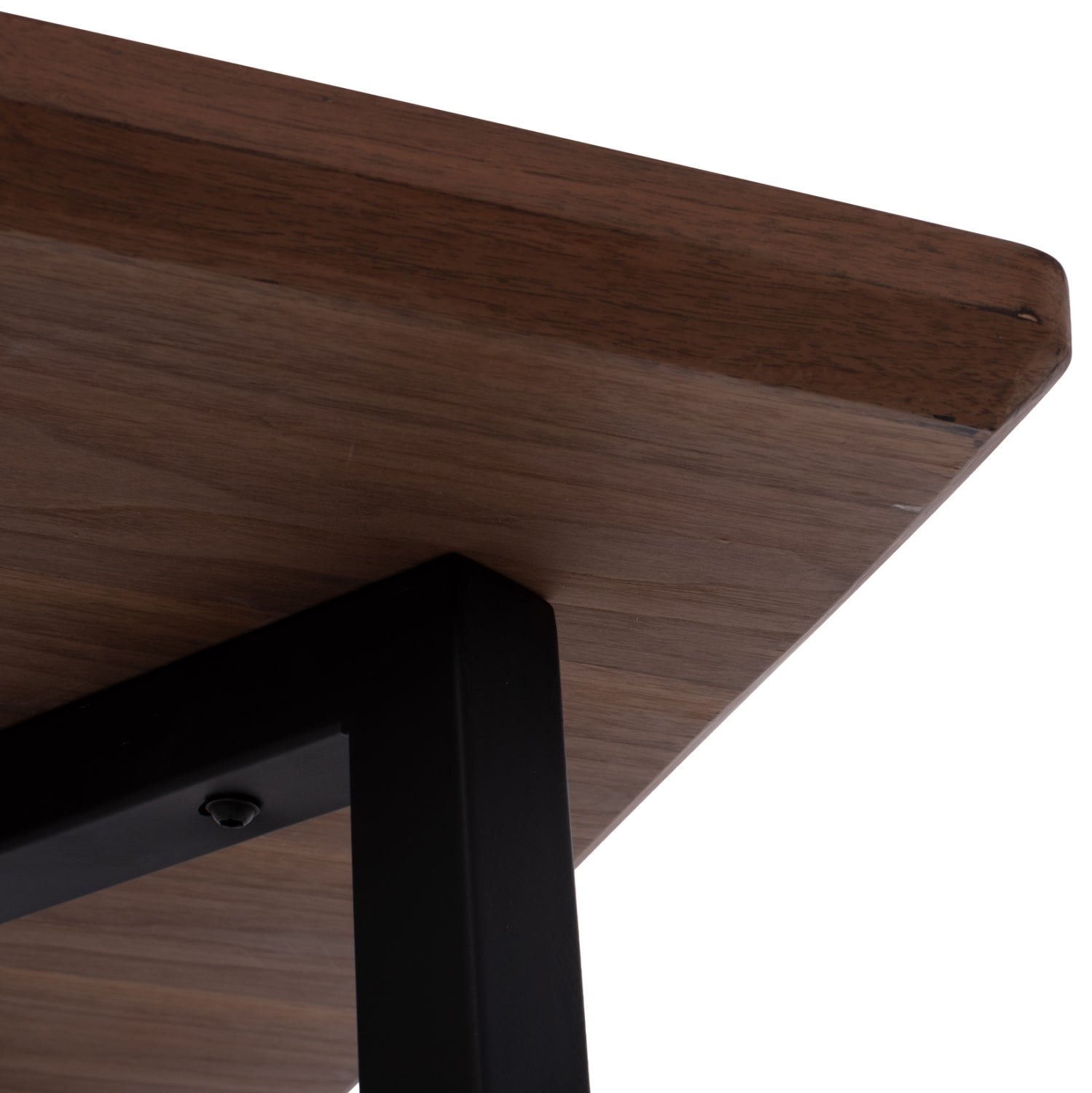 Маса трапезна JAY цвят черен-орех 200x100x75