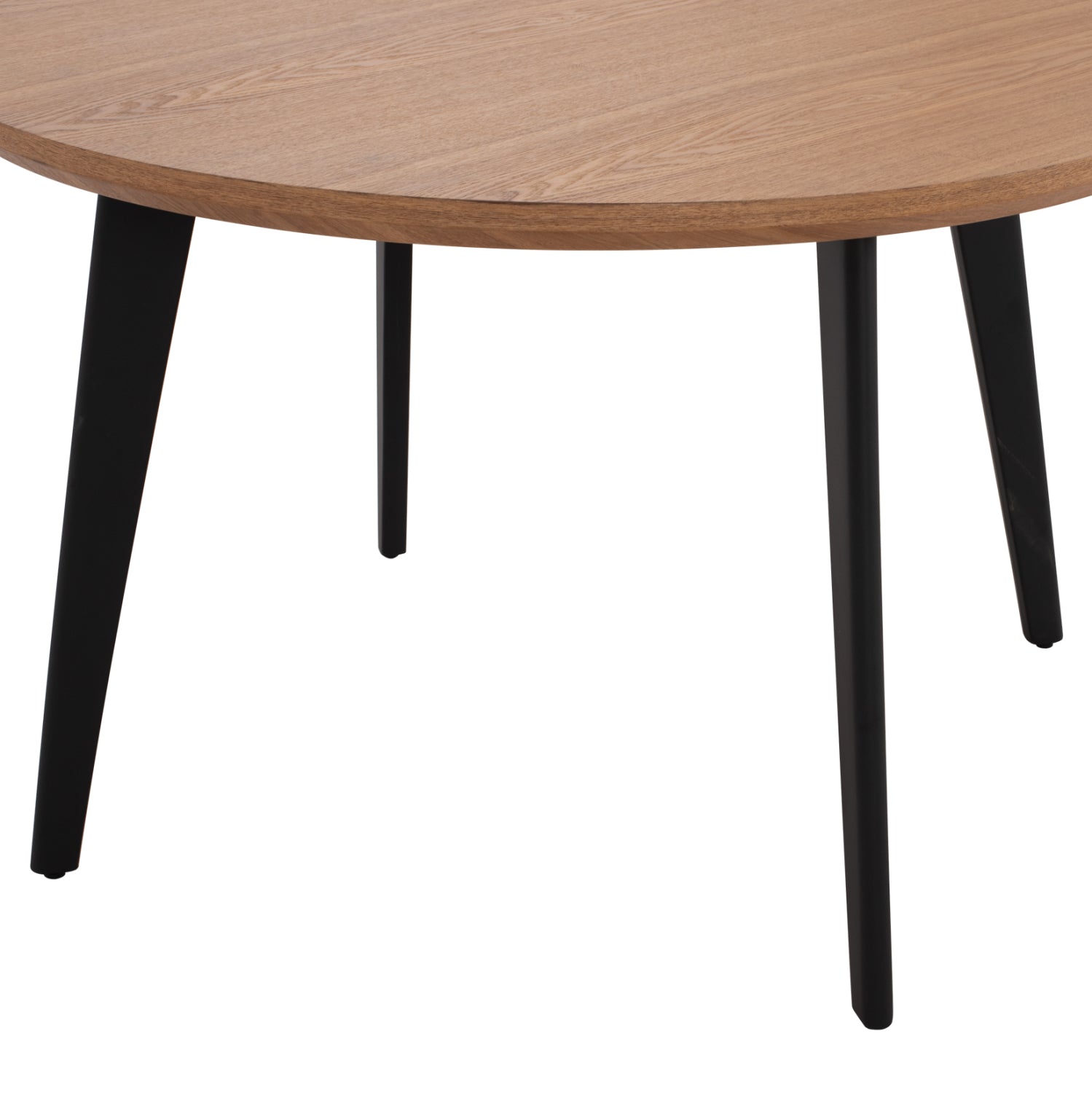 Трапезна маса КРЪГЛА МАСА С ДЪБОВО ПОКРИТИЕ В РУСТИК СТИЛ Φ120x75Ycм