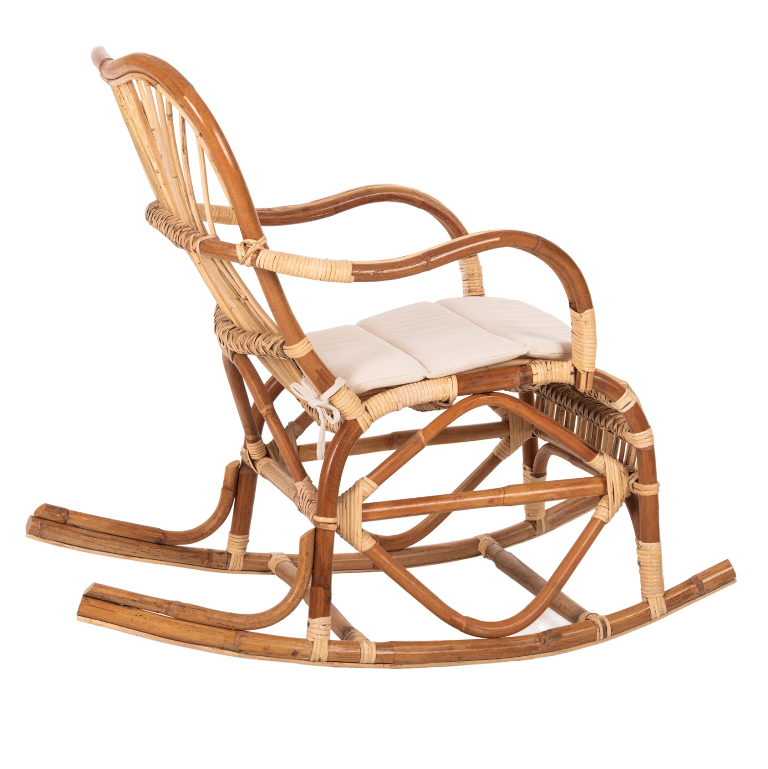 Люлеещо кресло Санта фе натурал 60x103x90