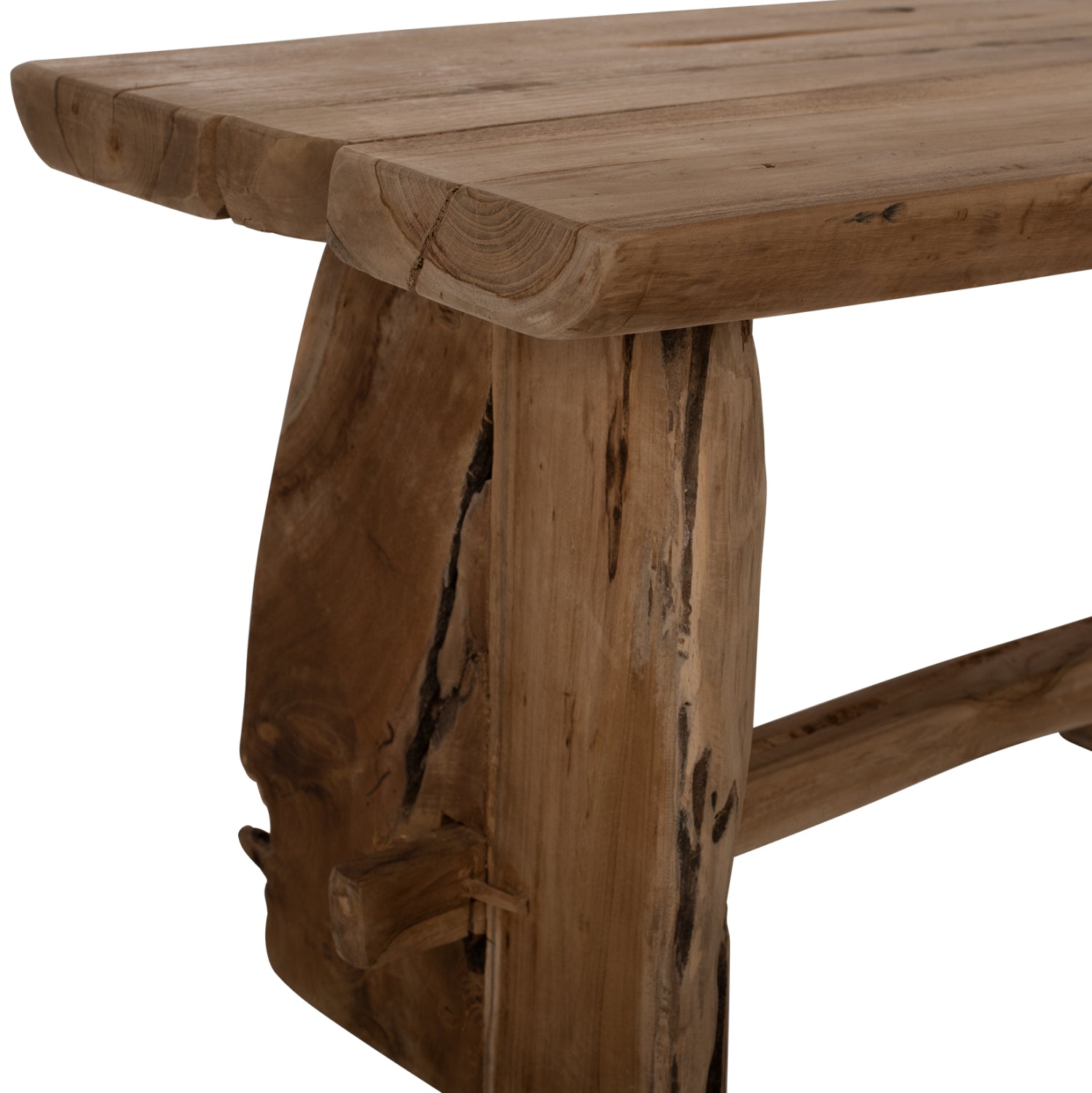 Пейка Еди тиково дърво 80X40X44