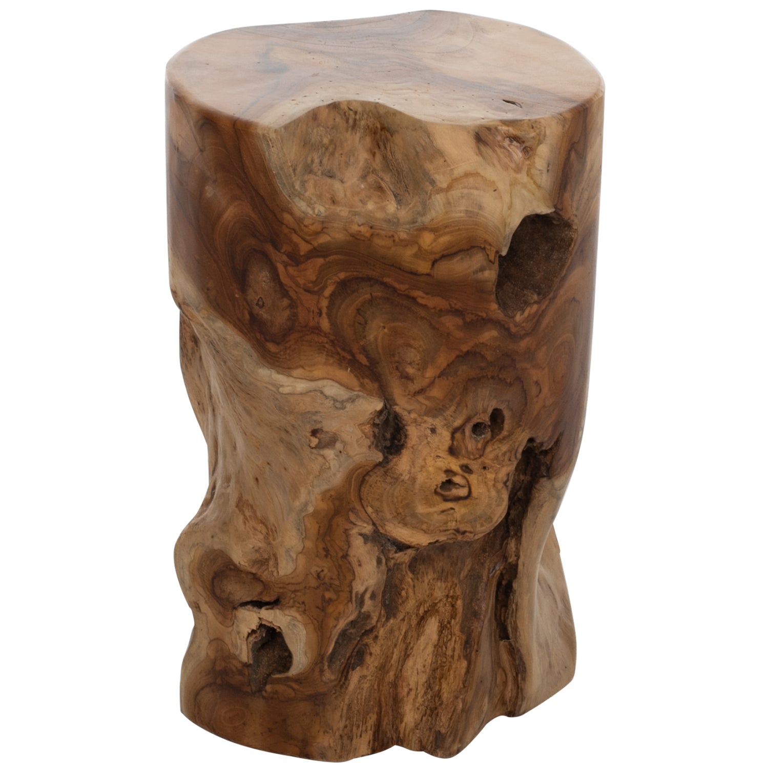 Странична табуретка 9350 естествен цвят Φ30X45Φсм