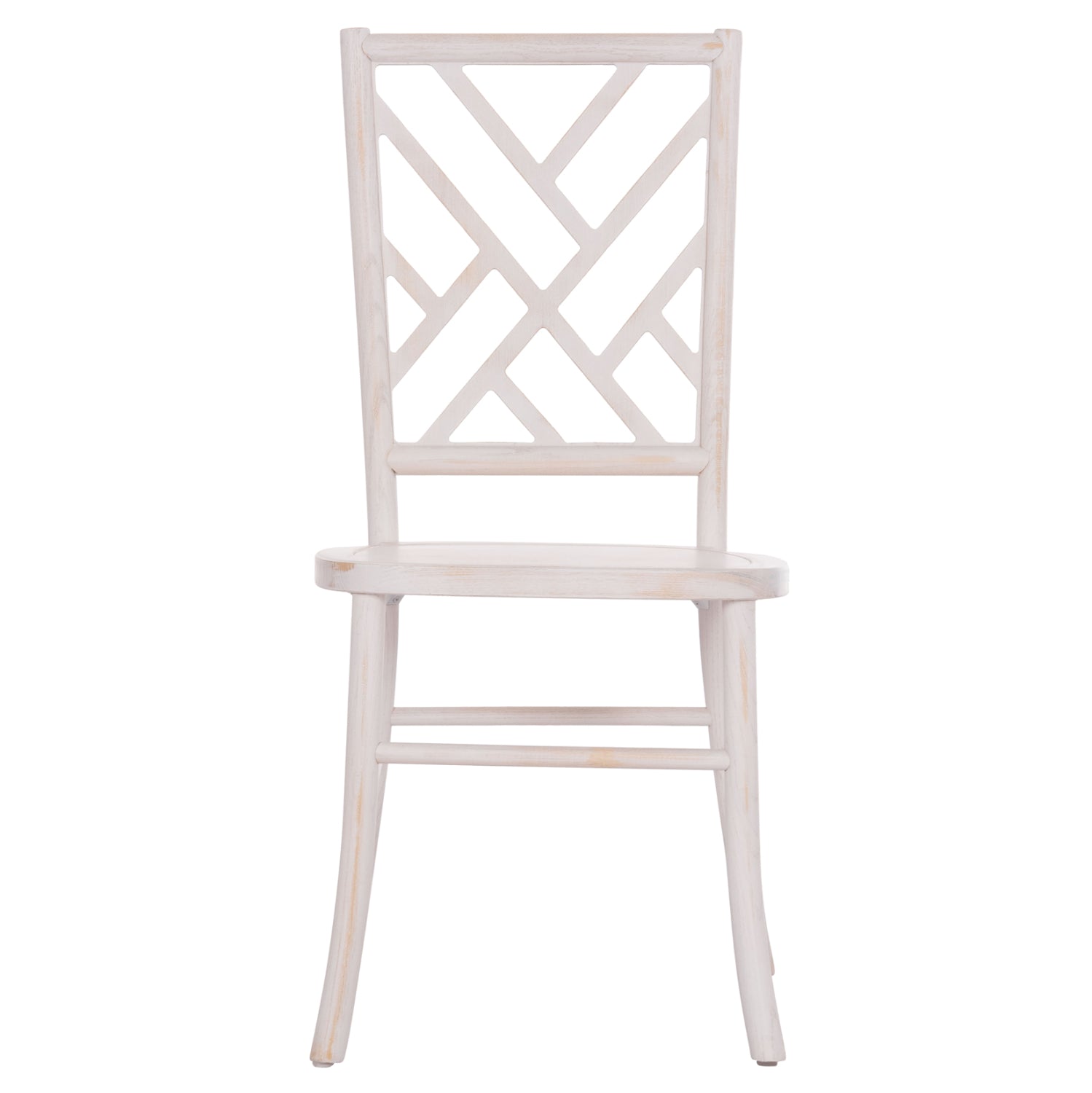 Дървен стол бял TOON 44,5x48x96см.