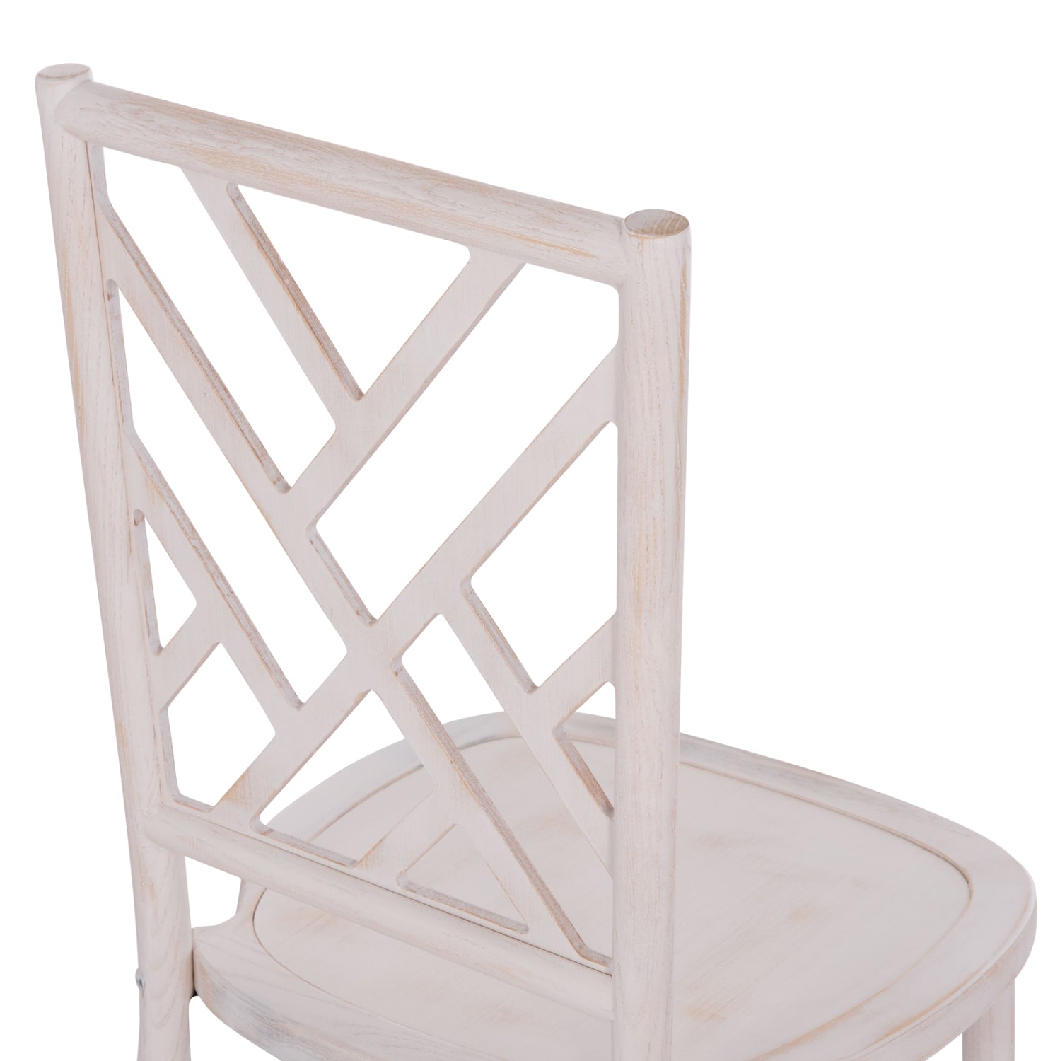 Дървен стол бял TOON 44,5x48x96см.