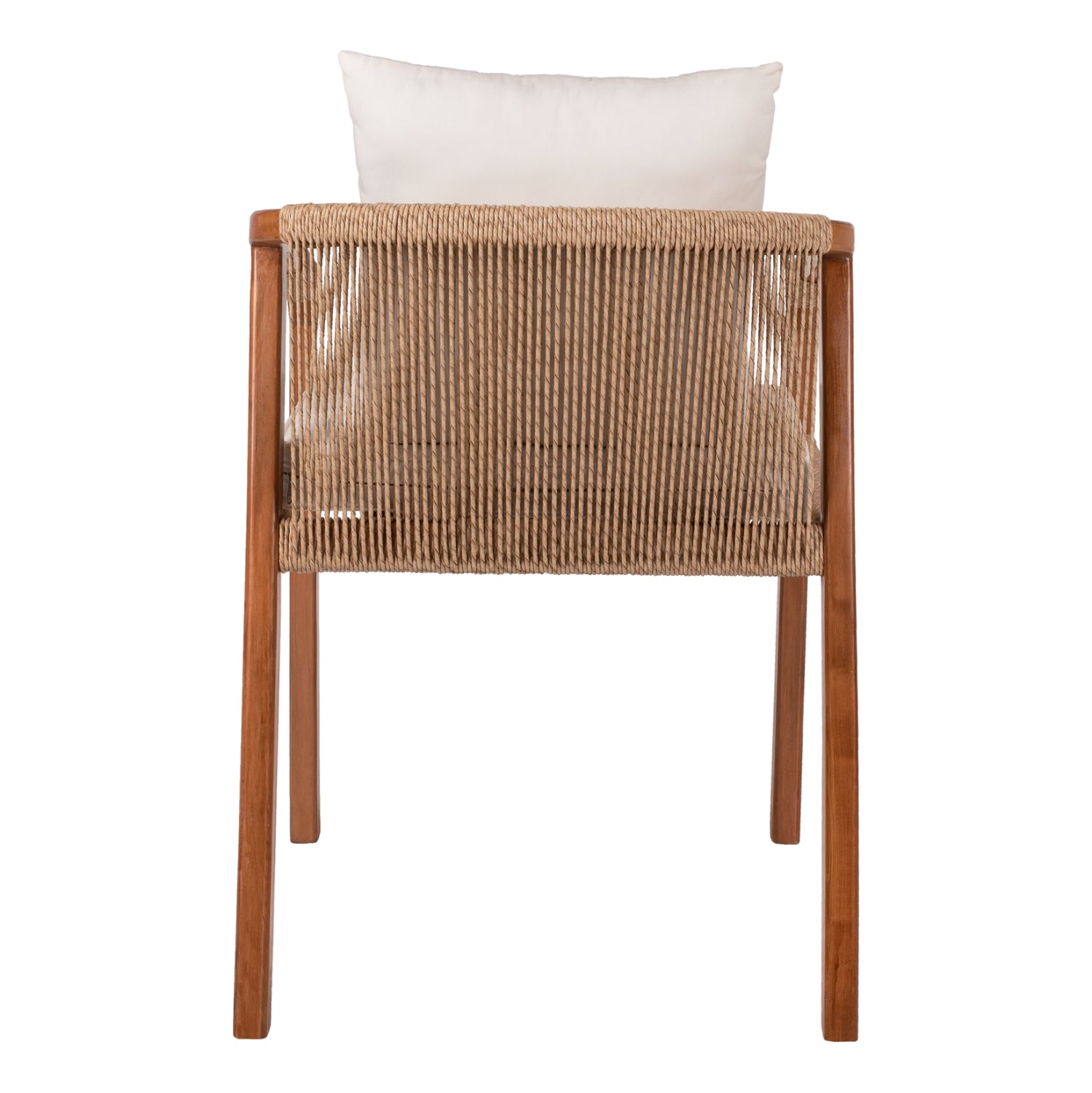 Кресло тиково дърво 57x63,5x75-88