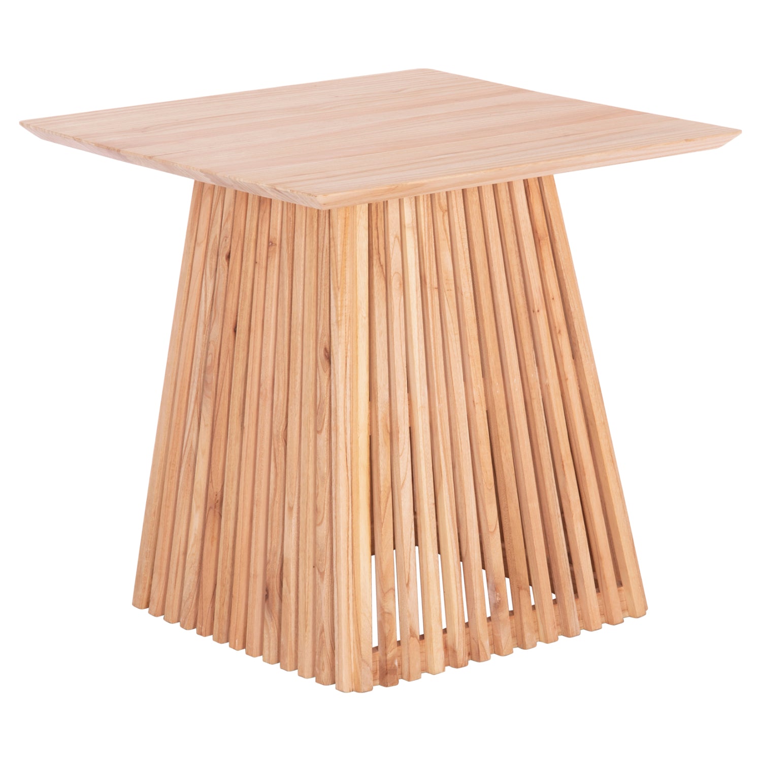 Трапезна маса Frantz естествен цвят 80.5x80.5x78.5см