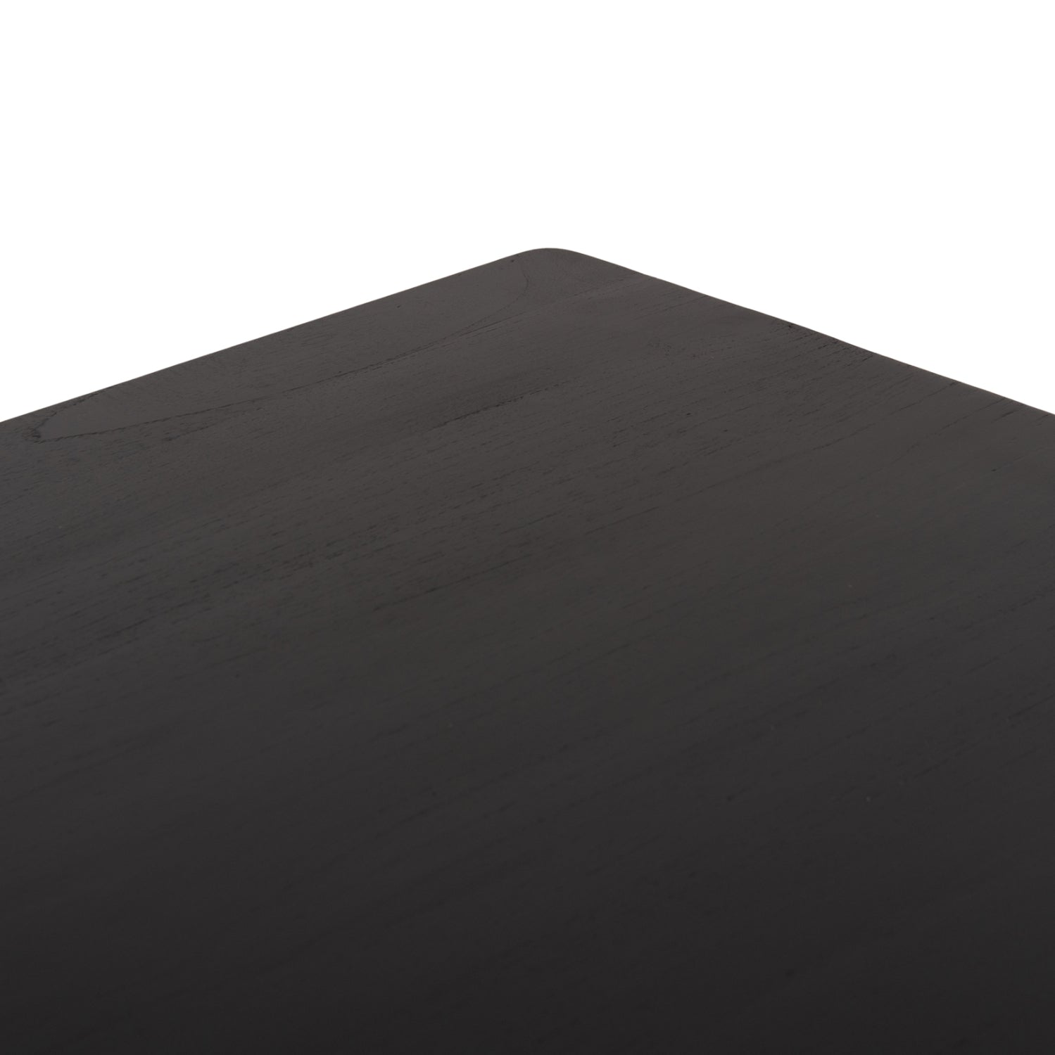 Квадратна трапезна маса FRANTZ mindi черно дърво 80x80x78см.