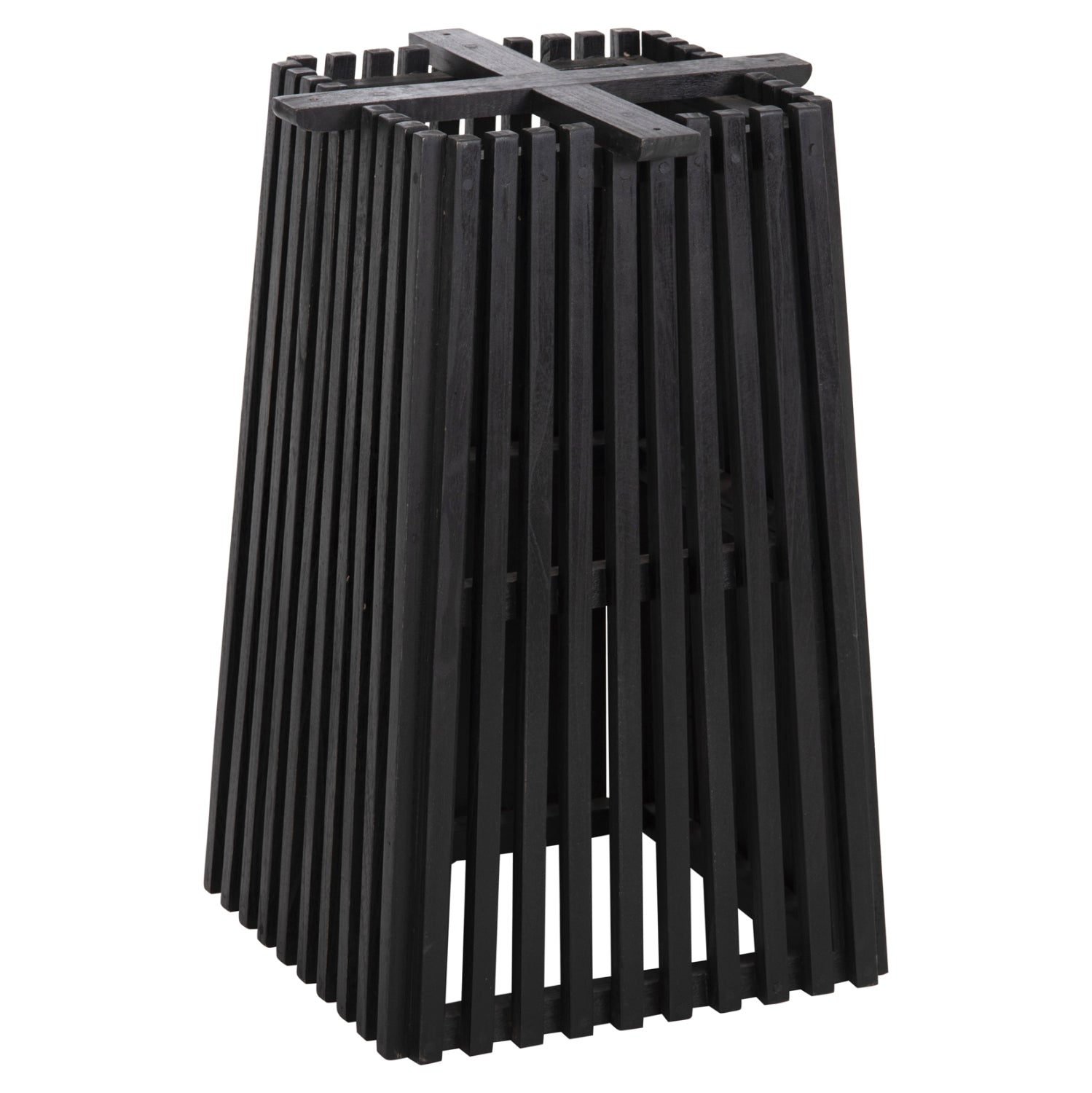 Основа за маса Франц 60x60x73 -черен цвят дърво