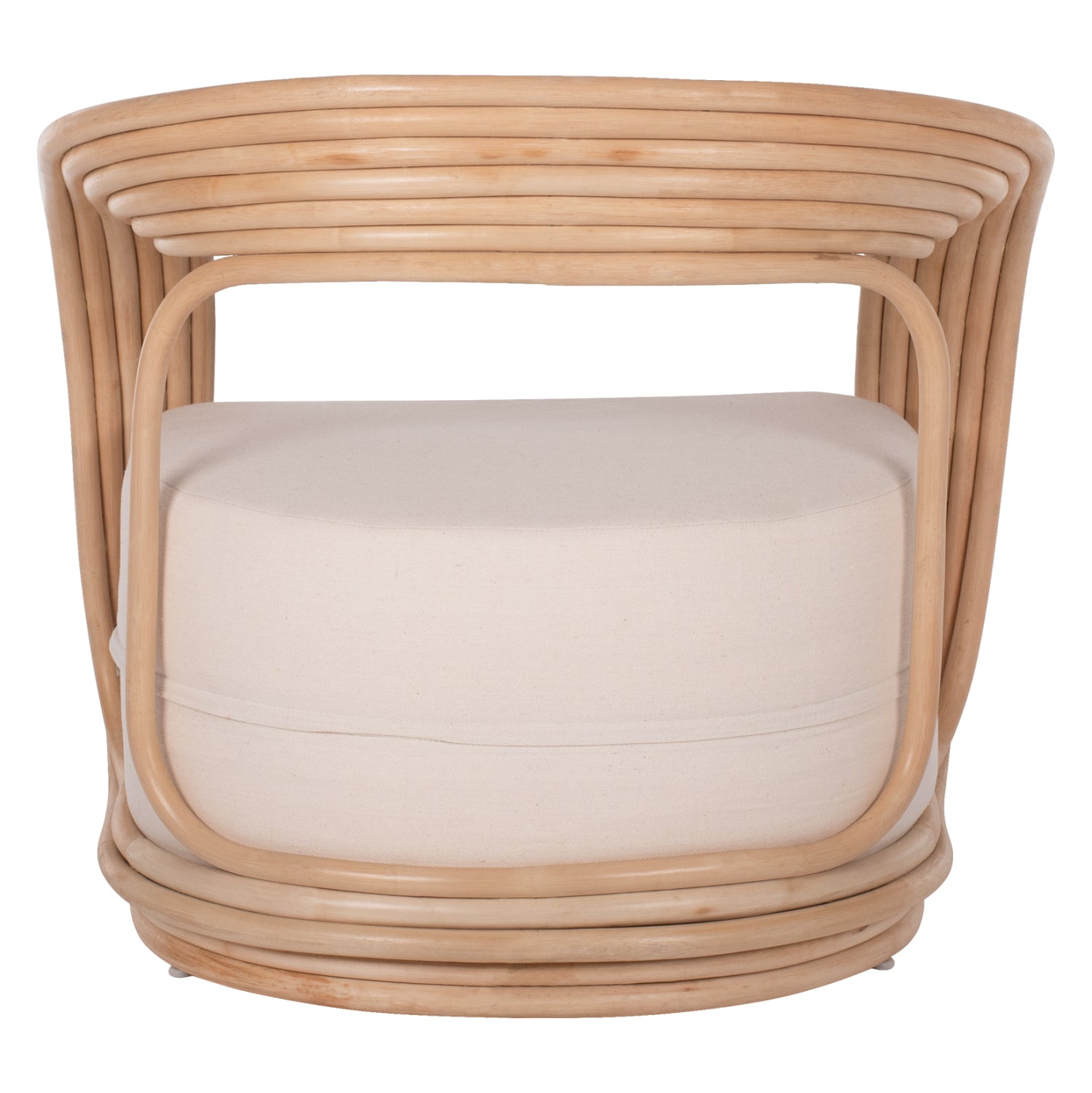 Фотьойл Дюкеса натурал ратан 81x59x70